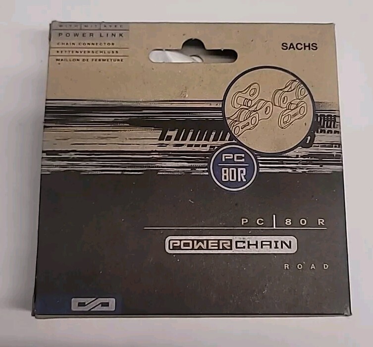 NOS Vintage! Sachs PC-80R 8-Speed 114 Links Bike Chain 289g