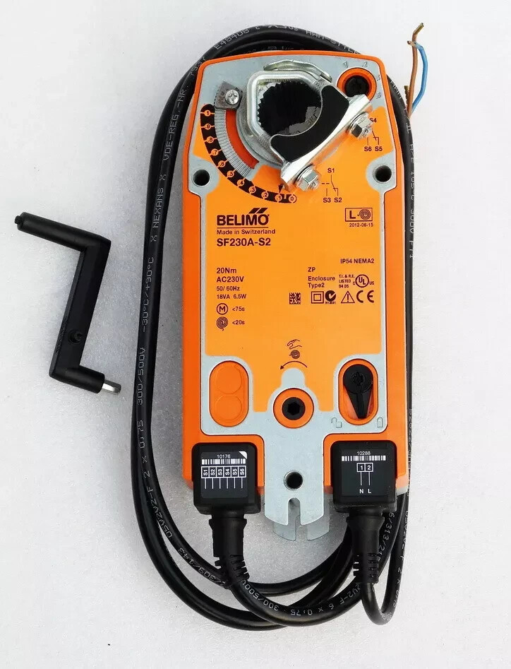 NOS NEW BELIMO SWITZERLAND SF230A-S2 OPEN CLOSE DAMPER ACTUATOR