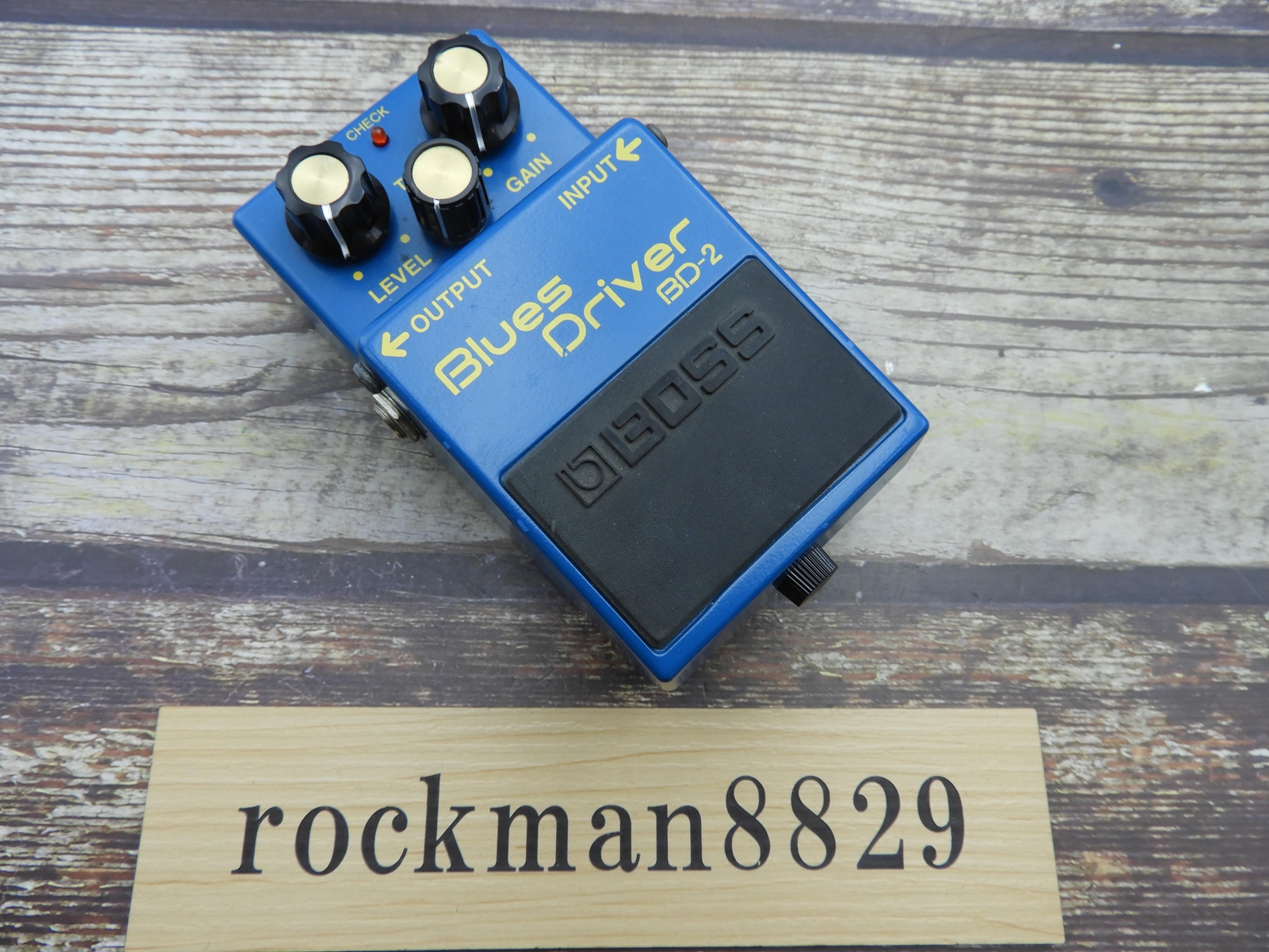 Boss BD-2 Blues Driver Guitar Effect Pedal Used from Japan