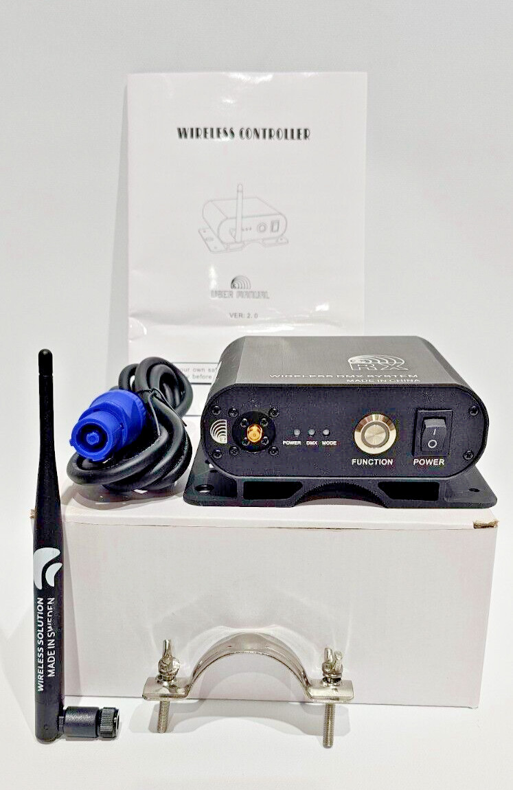 VanGaaLight 2.4G Wireless DMX-512 System Receiver 500m-1000m NEW