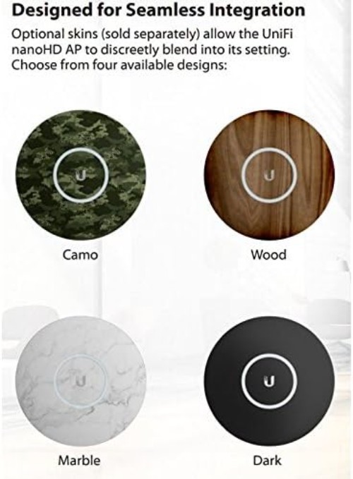 Versatile UniFi nanoHD 1733Mbps Access Point - App-Controlled Wi-Fi Solution