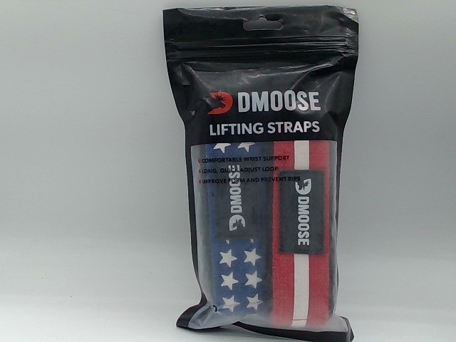 DMoose Weight Lifting Straps Gym Workout Training Weightlifting Wrist Support