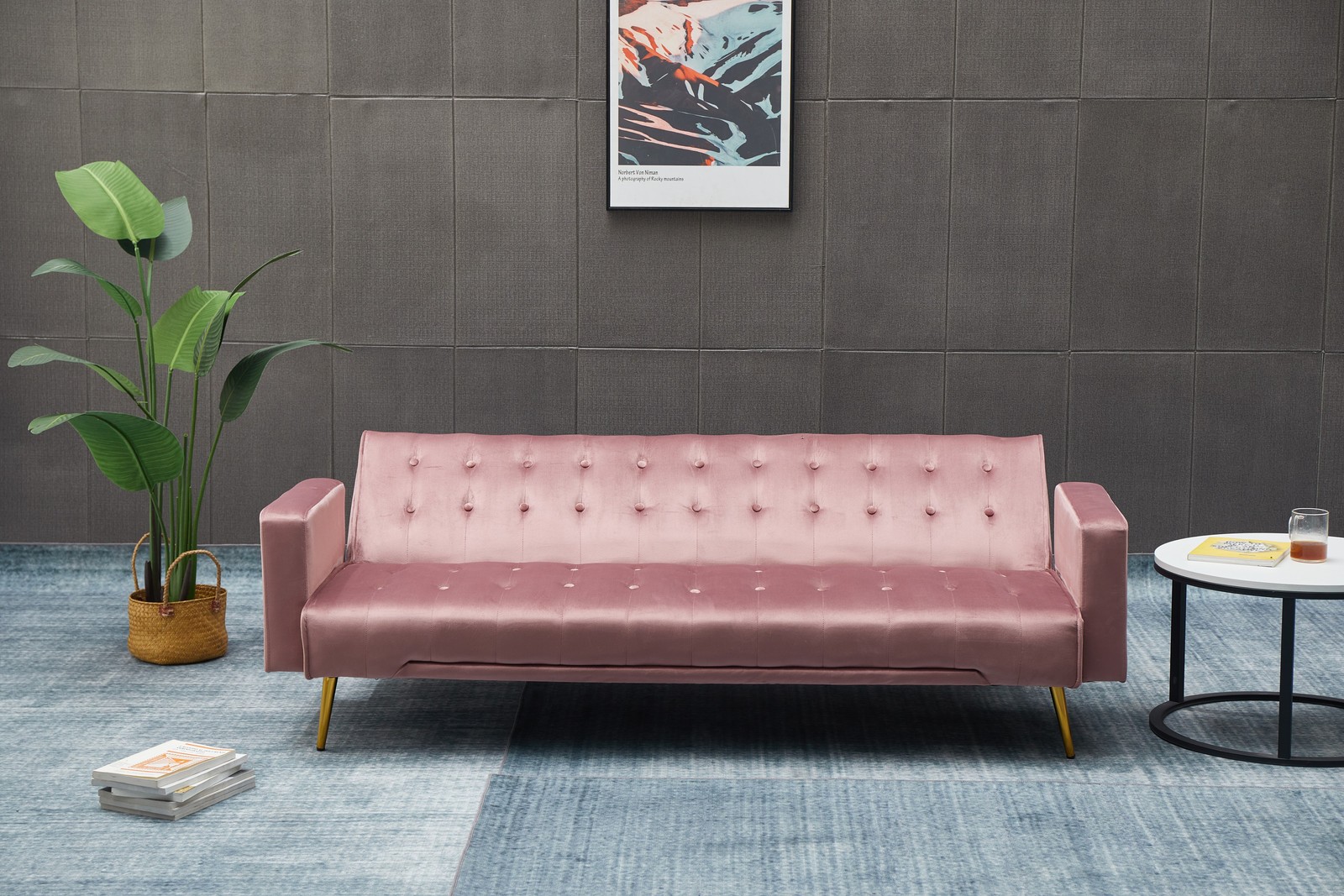 SOFA BED - ROSE