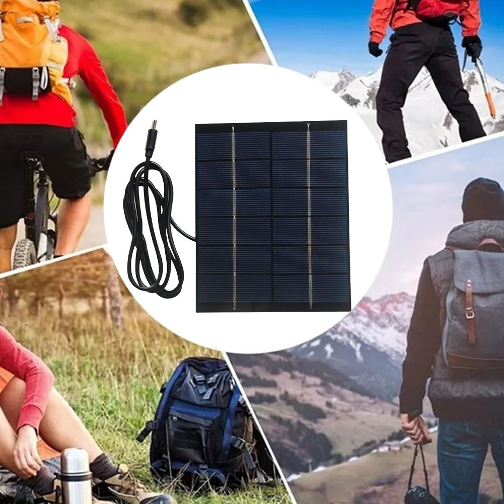 Polycrystalline 2W 6V Solar Panel Charger with For Type C Output and 1M Cable