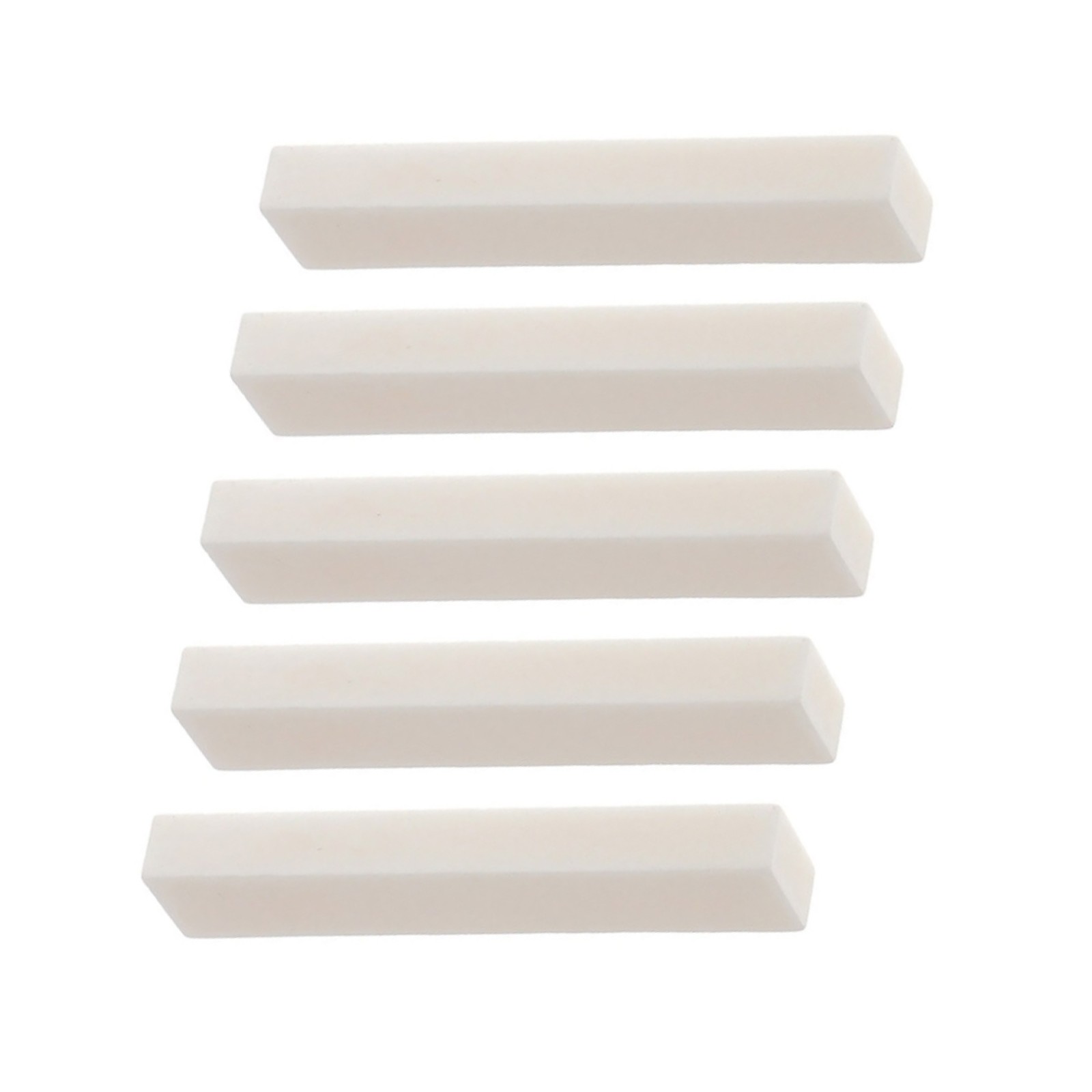 5*Guitar Bone Nut Blank 2.04*0.39*0.23' Ukulele Luthier Saddle Bass DIY Builder