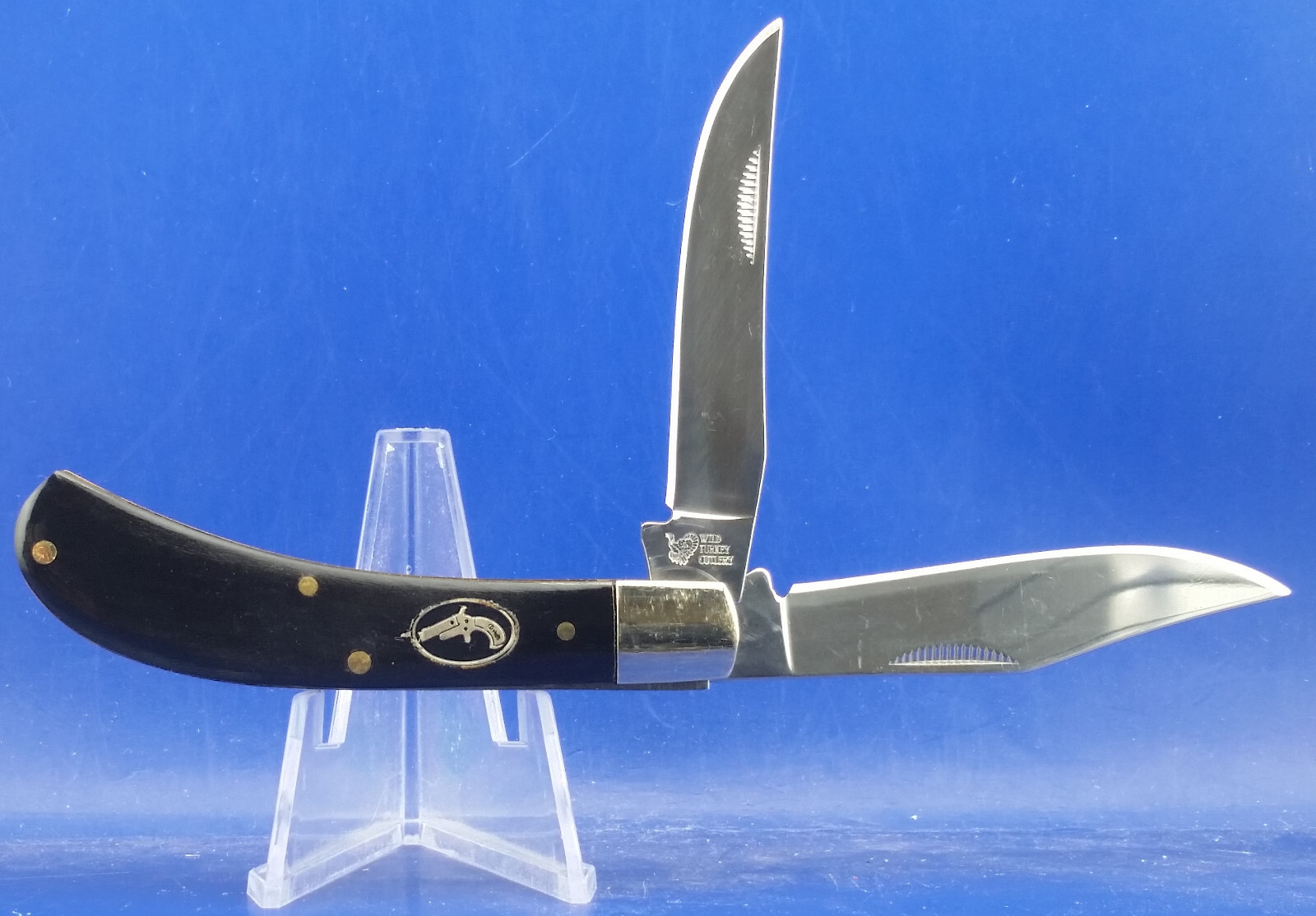 WILD TURKEY CUTLERY SADDLEHORN WTC-528CBH