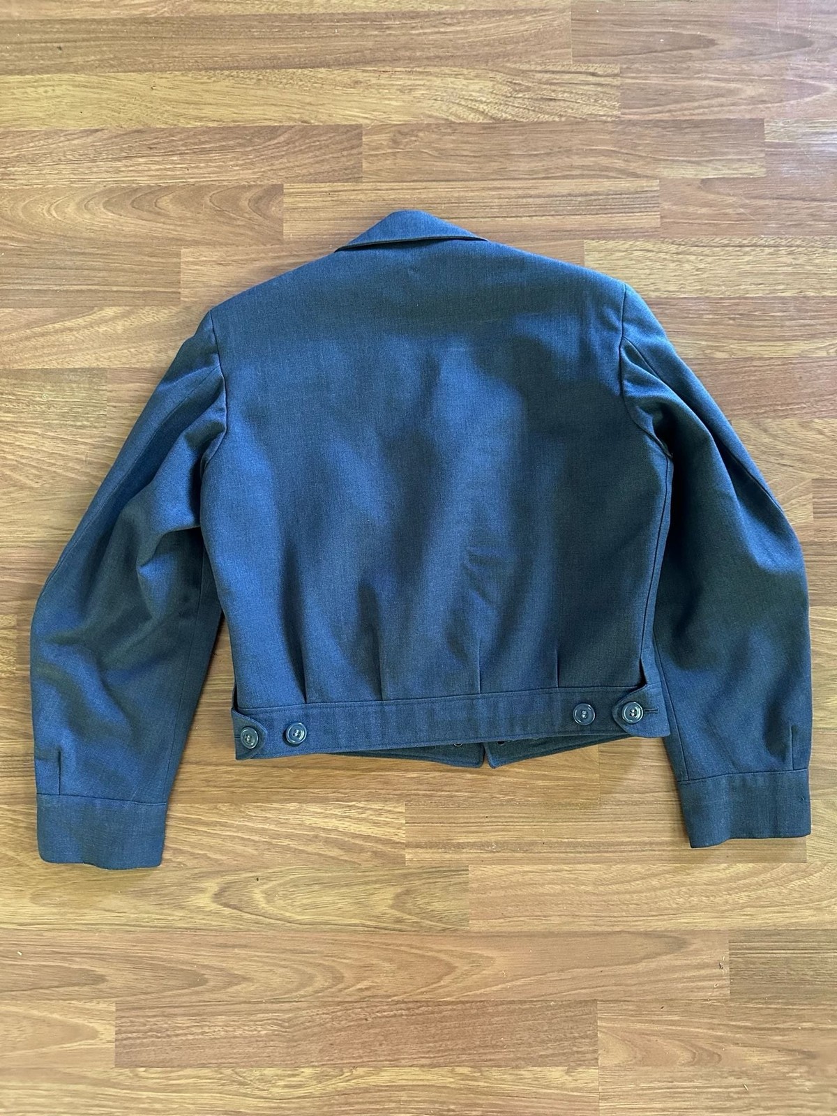 USA AIR FORCE IKE BOMBER JACKET WINTER BLUE SHADE 84 MODEL SIZE SMALL