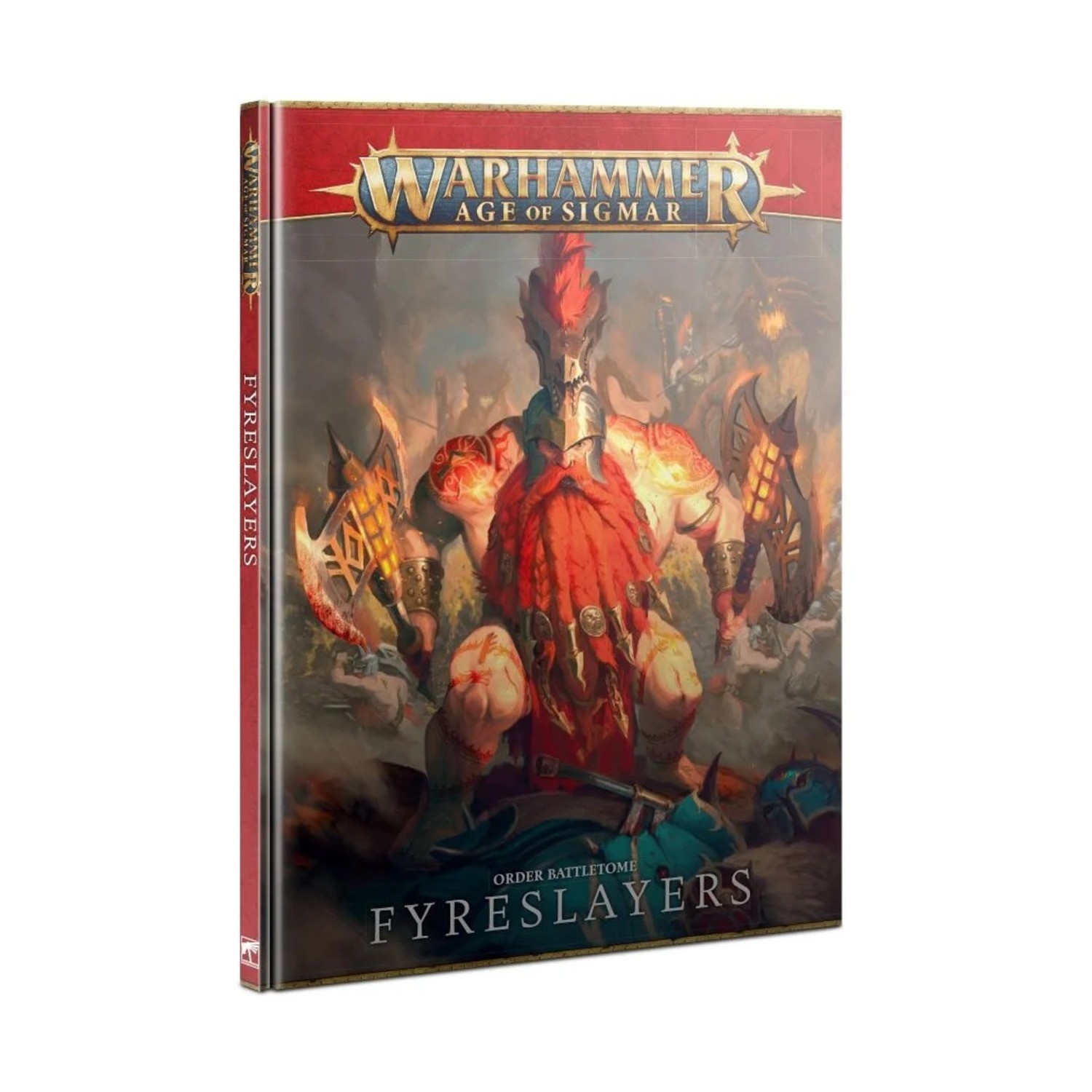 GW Age of Sigmar Fyreslayers Battletome - Fyreslayers (2022 Ed) EX/NM