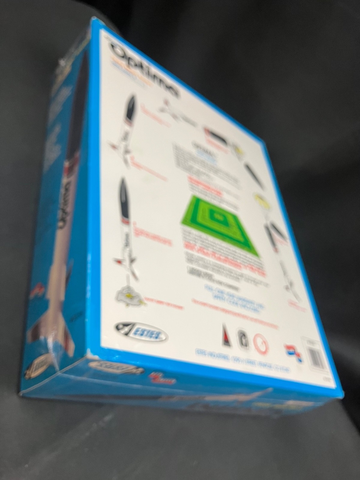 Estes 1st Issue Optima #2035 Flying Model Rocket Kit In Shrink Wrap - Pristine