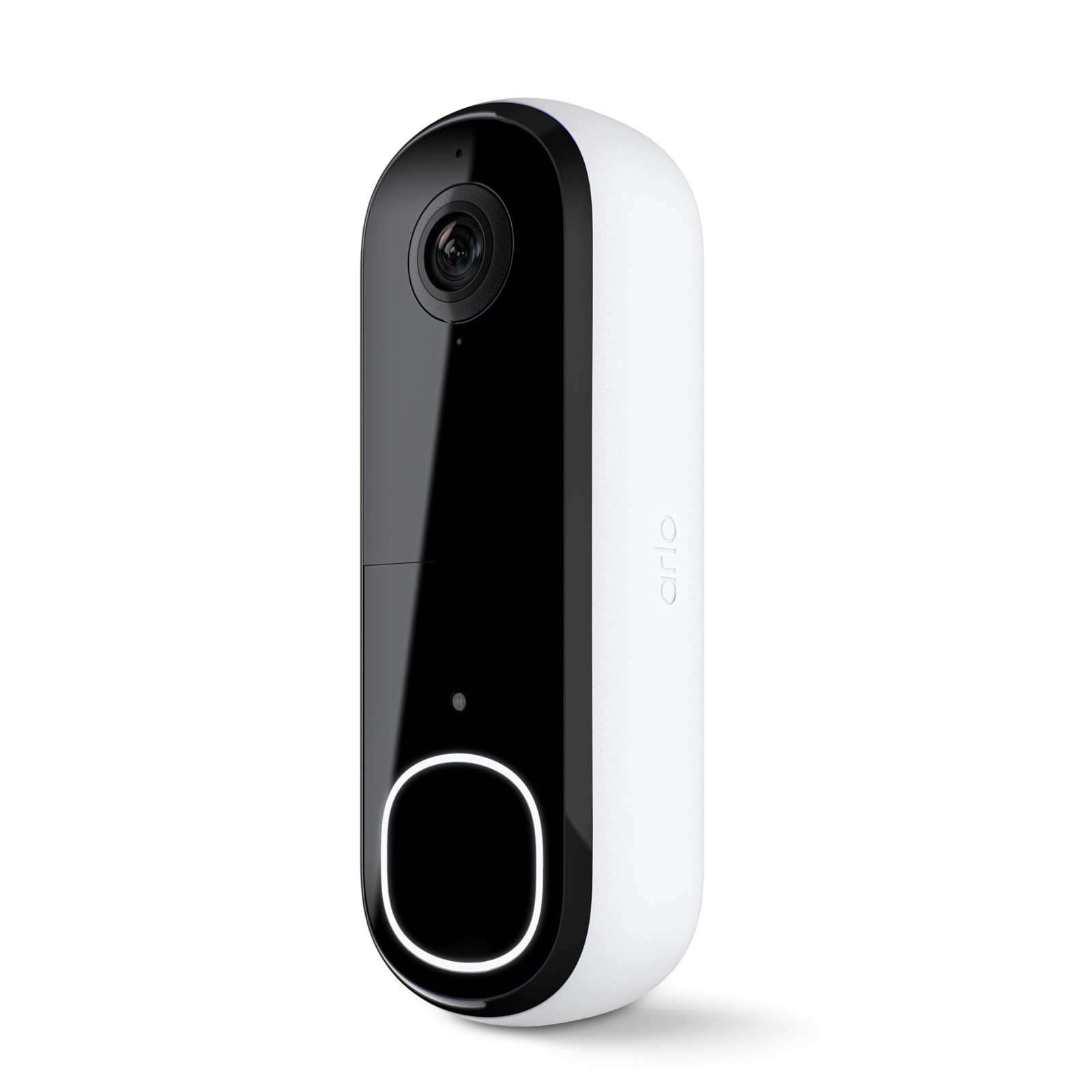 Arlo Video Doorbell 2K (2nd Gen, Latest Release), Wireless or Wired White