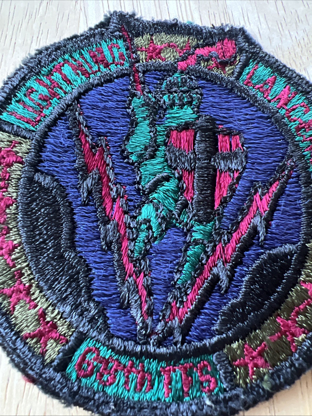 USAF 68th Tactical Fighter Squadron Patch Lightning Lancers