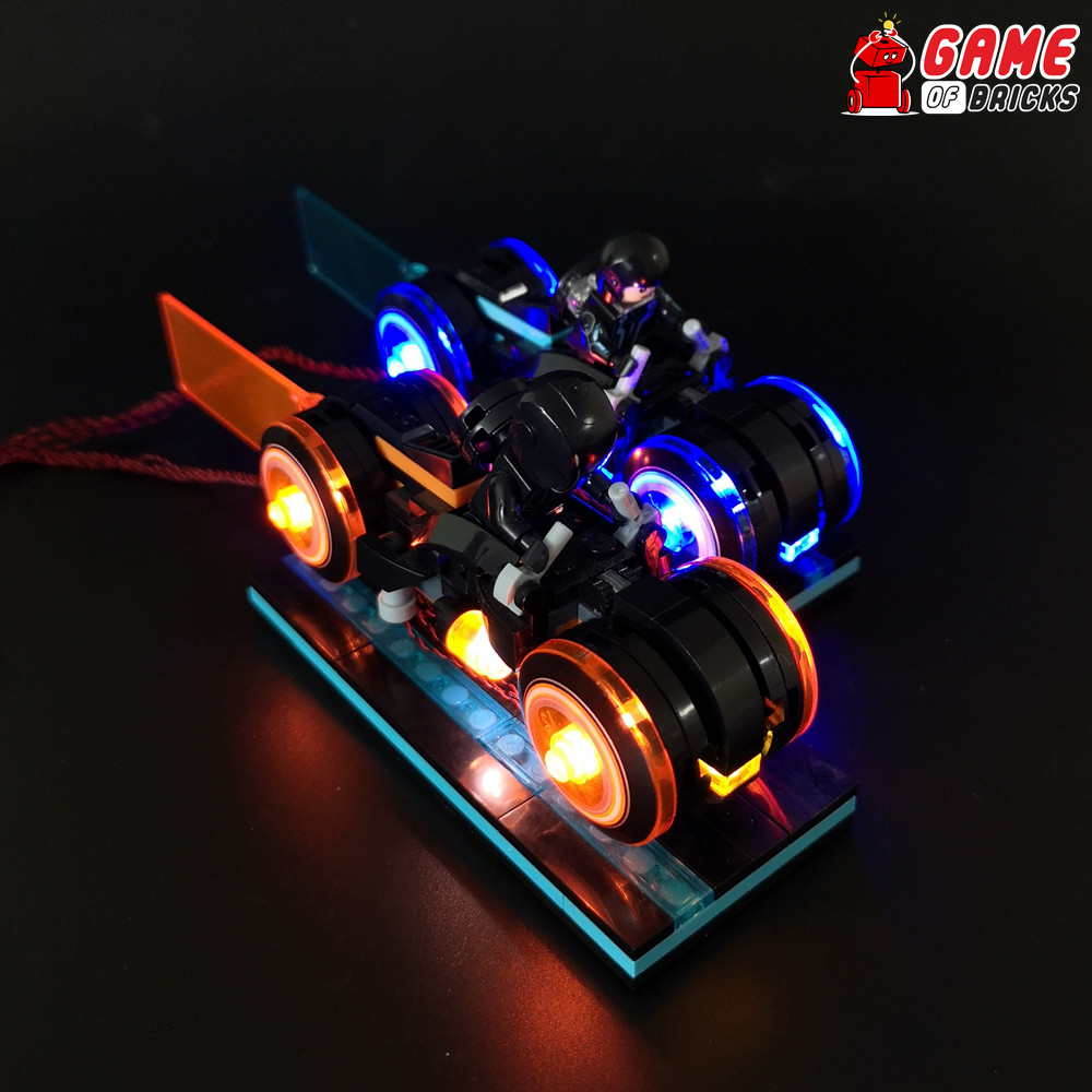 LED Light Kit for TRON: Legacy - Compatible with LEGO® 21314 Set