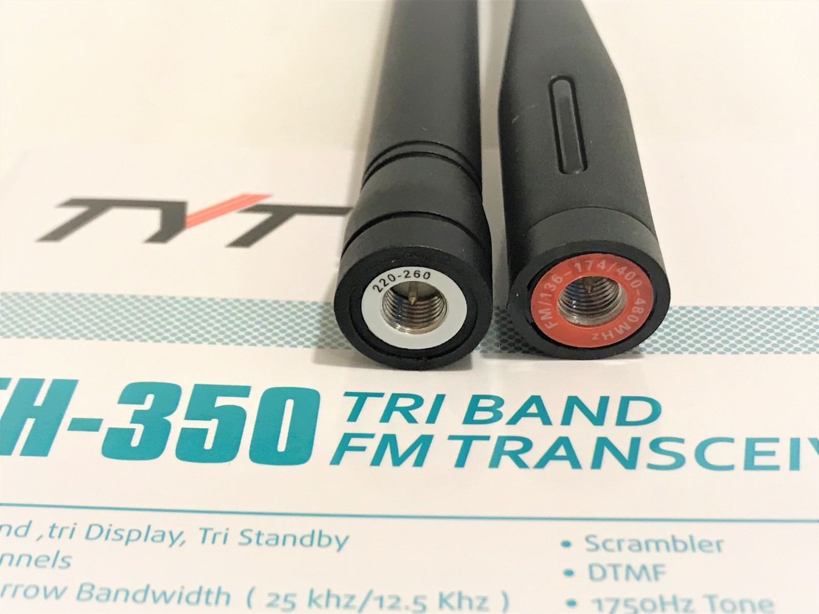 TYT TH-350 Tri-Band (144/220/430 MHz) Analog Handheld Radio US Seller