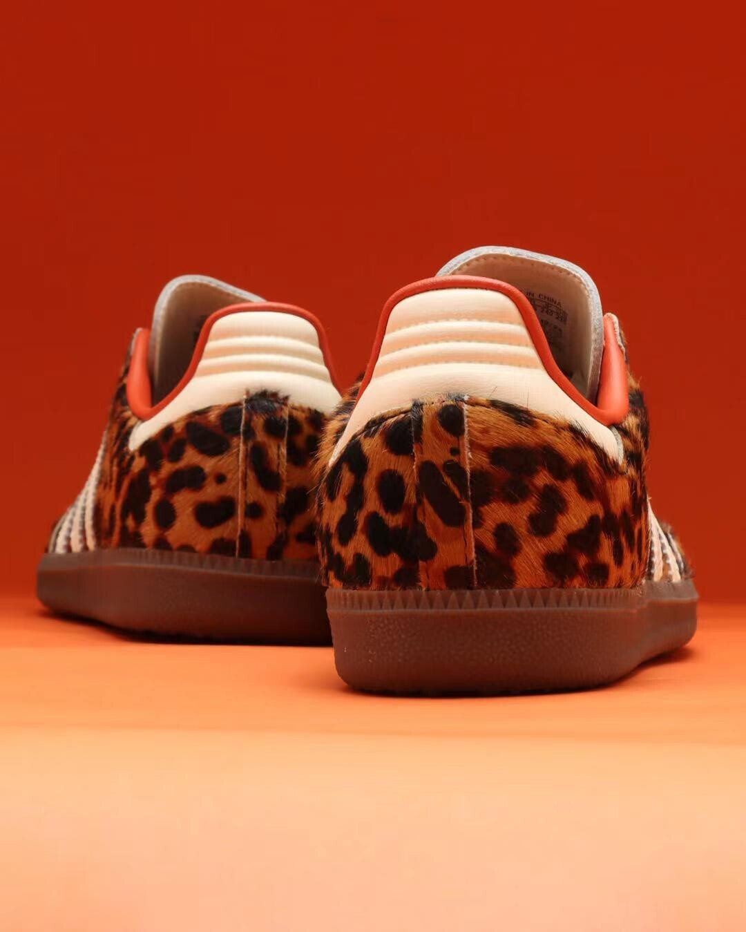 adidas Samba OG Preloved Red Leopard 2025-JI2734- NEW WITH BOX
