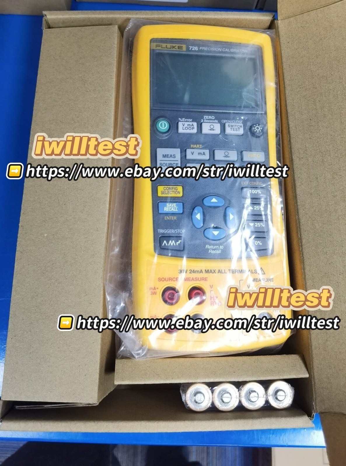 FLUKE 726 PRECISION MULTIFUNCTION CALIBRATOR - NEW *IW