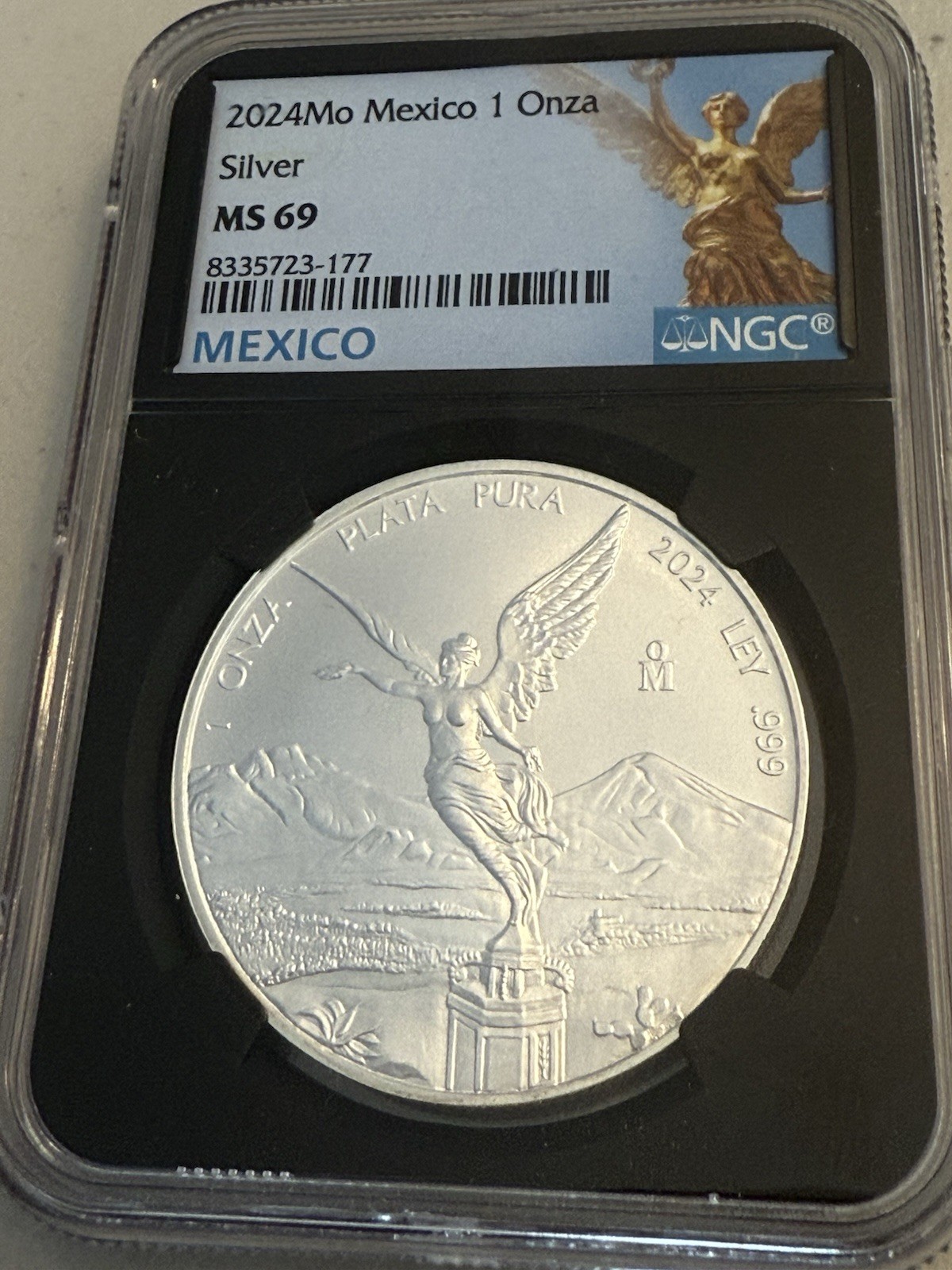 2024mo Libertad Mexico 1 Onza Ms69