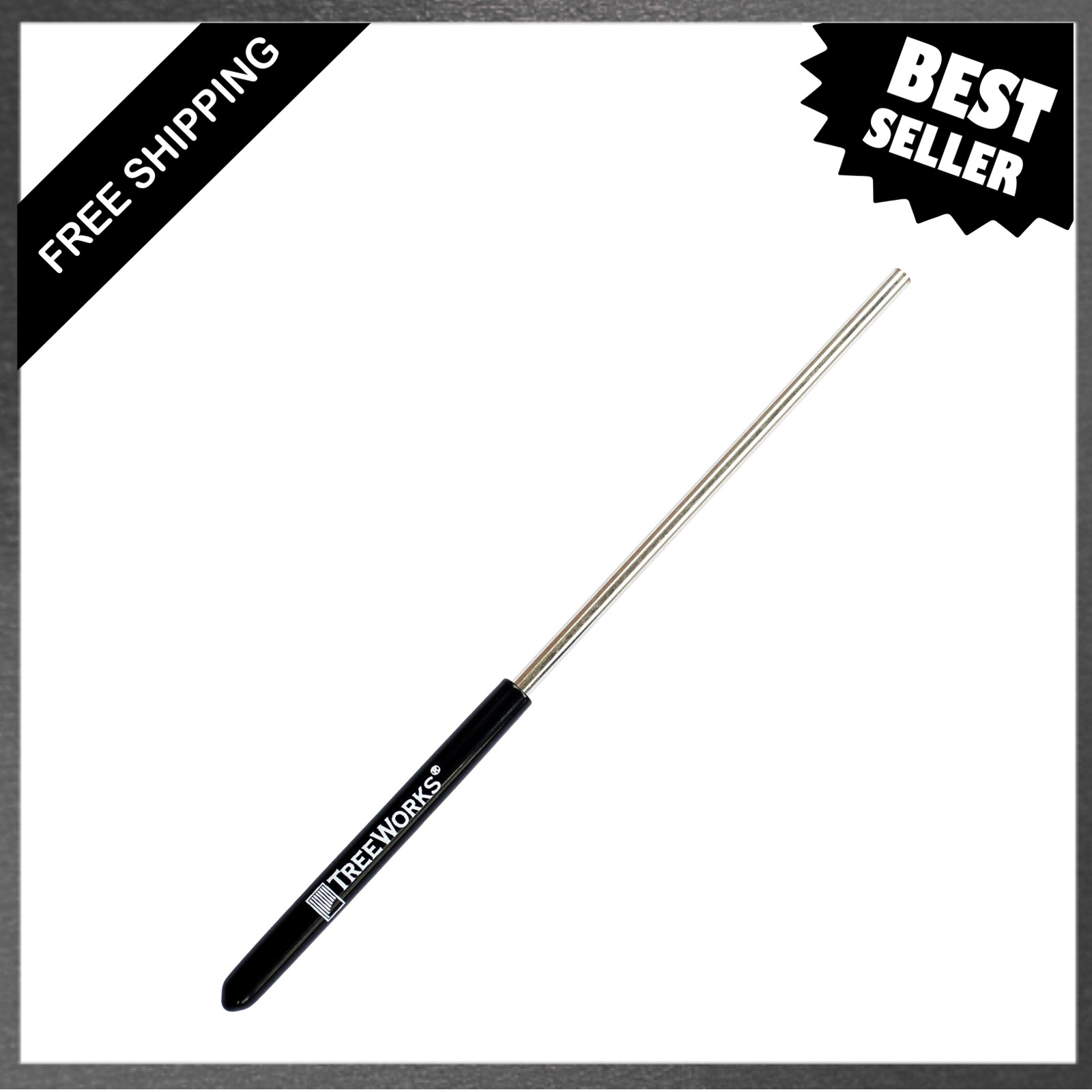 Triangle Beater, Stainless Steel, 3/16 Inch Diameter, Light Weight, Made in US