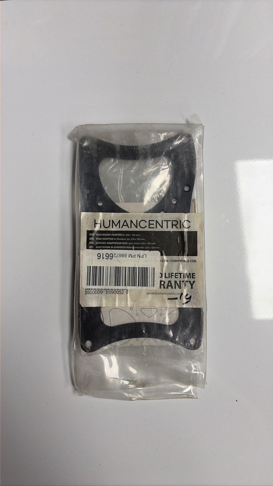 HUMANCENTRIC VESA Mount Adapter 200x100mm Monitor Conversion New