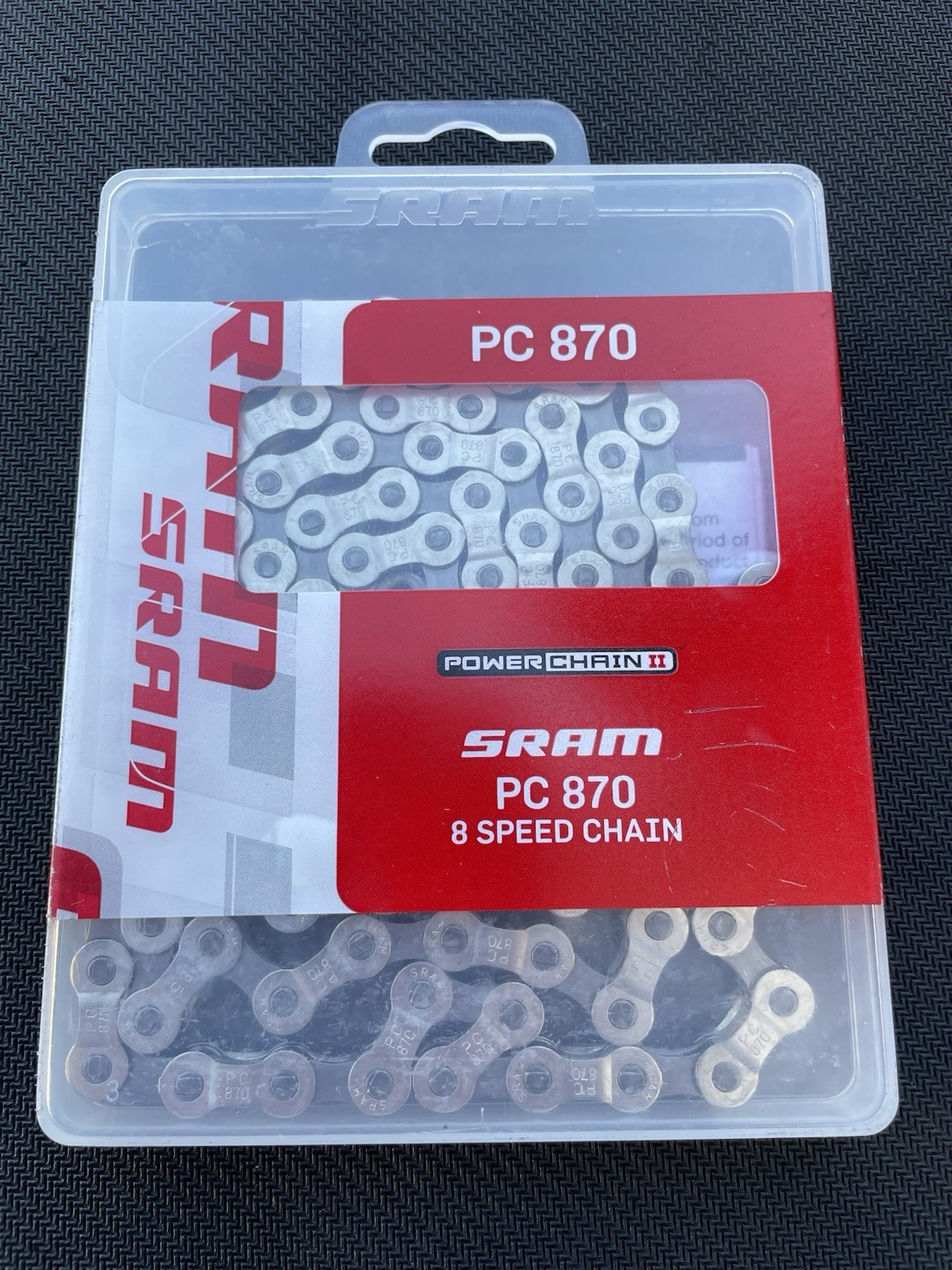 SRAM PC 870 Bicycle Chain | 6 7 8 speed | 1/2 x 3/32"