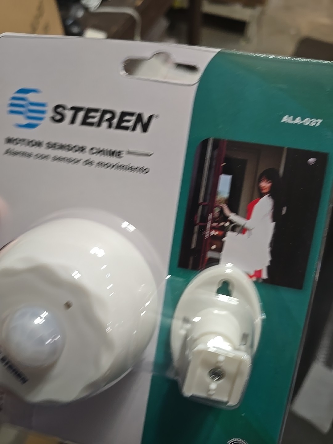 Steren Motion Sensor Door Chime Alarm ALA-037 - Never Opened