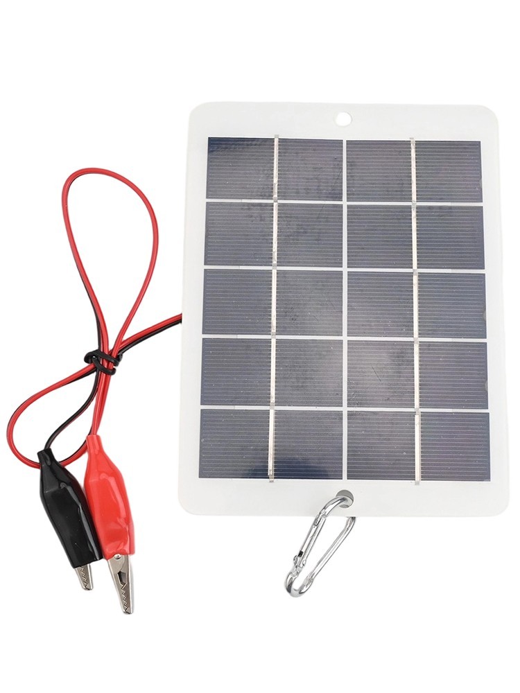 Solar Made Easy Portable 10W 5V Panel with Secure Attachment for Outdoors