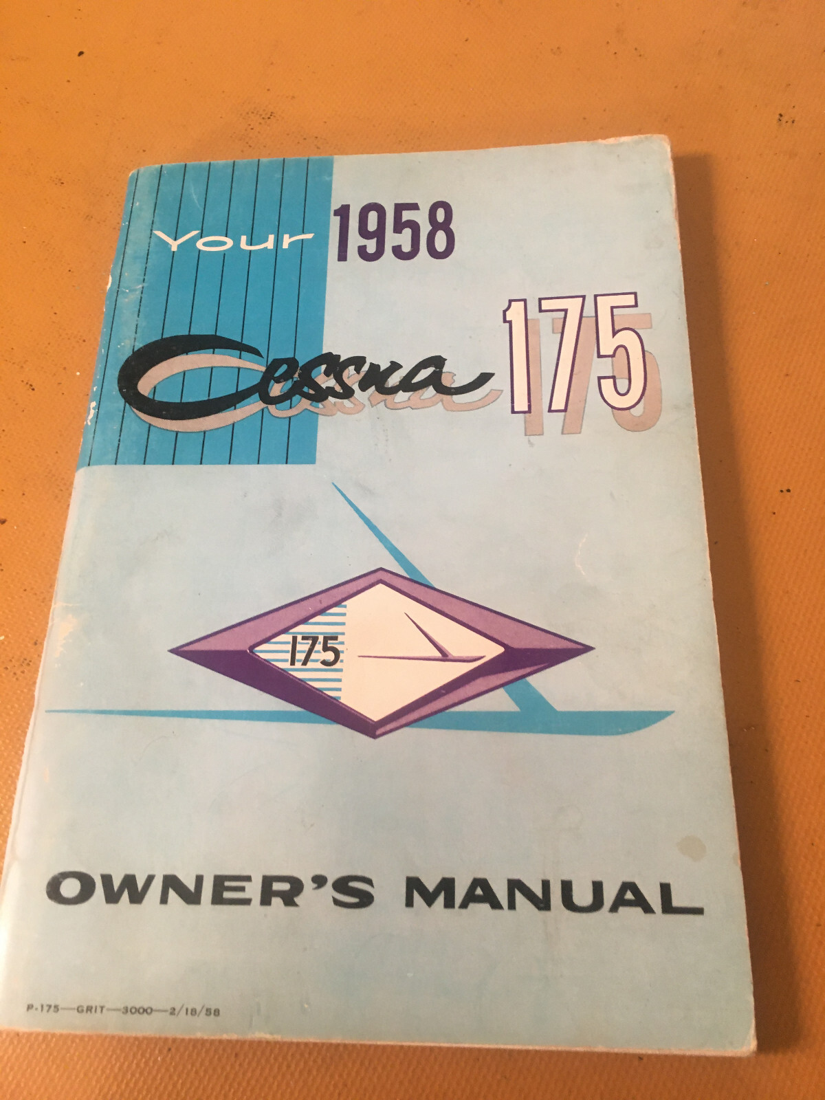 1958 Cessna 175 Owner's Manual