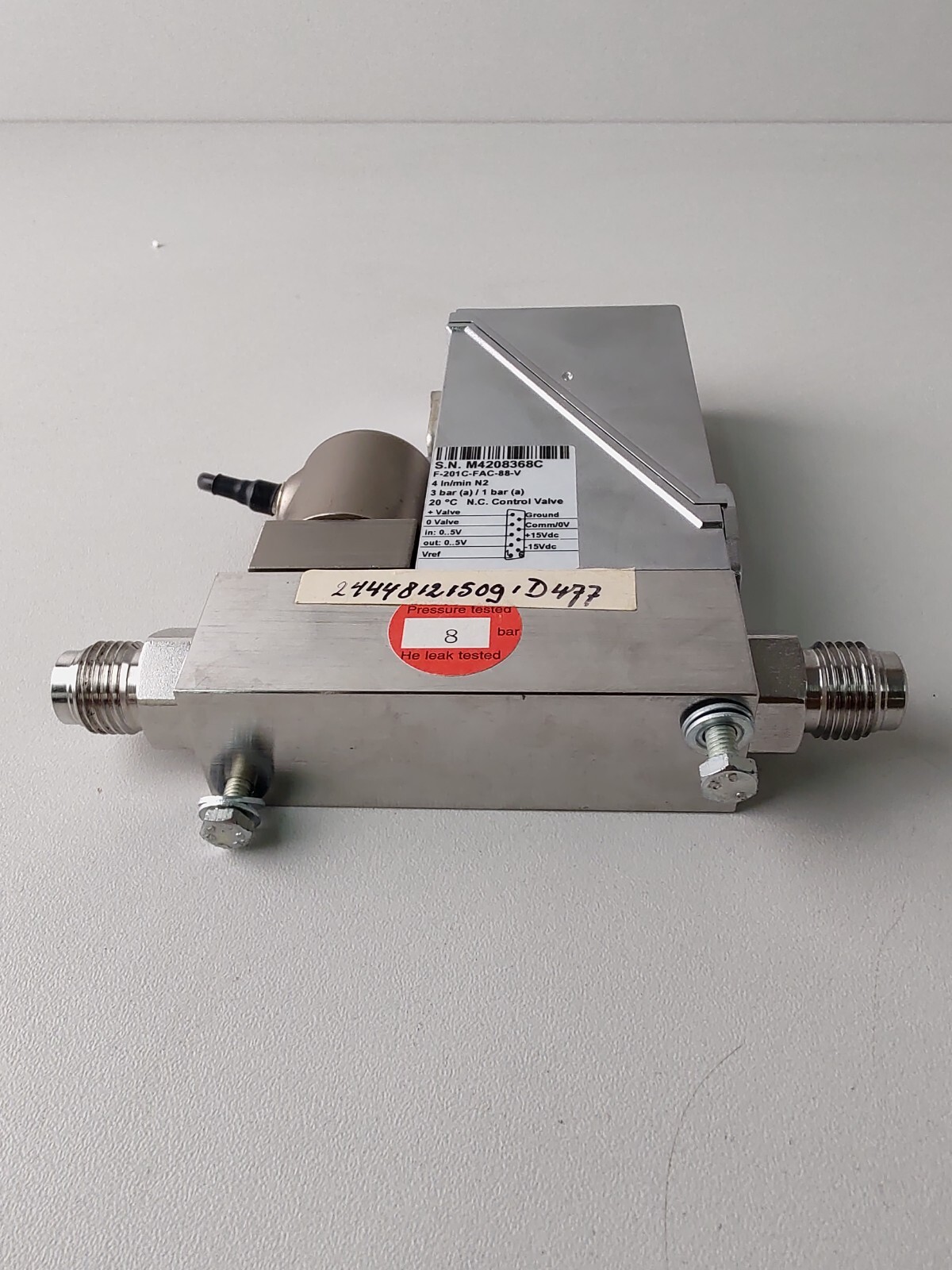 Bronkhorst F-201C-FAC-88-V Mass Flow Controller