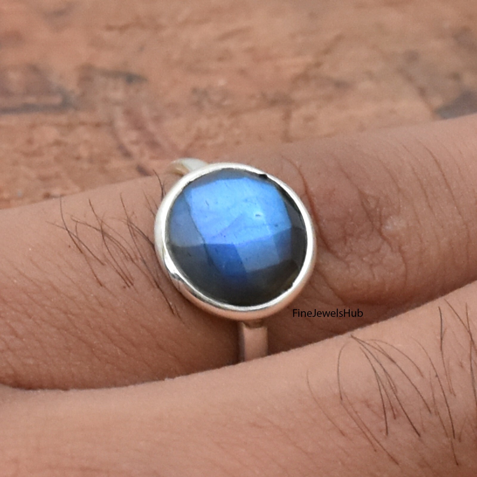 Labradorite Ring, 925 Sterling Silver Ring, Handmade Ring, Gift For Women