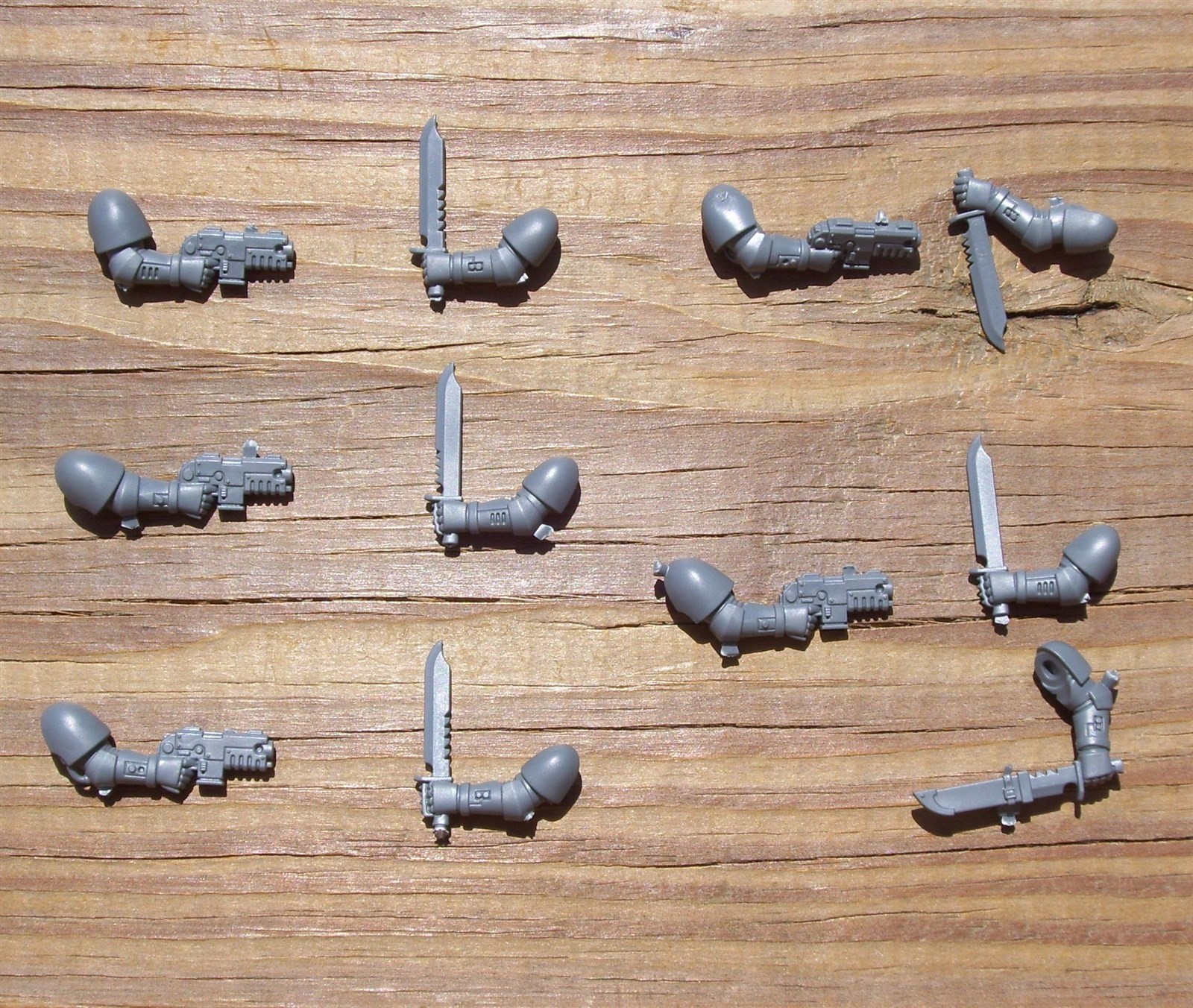 40K Space Marines Primaris Reivers Combat Blade & Heavy Bolt Pistol Arms Bits 5