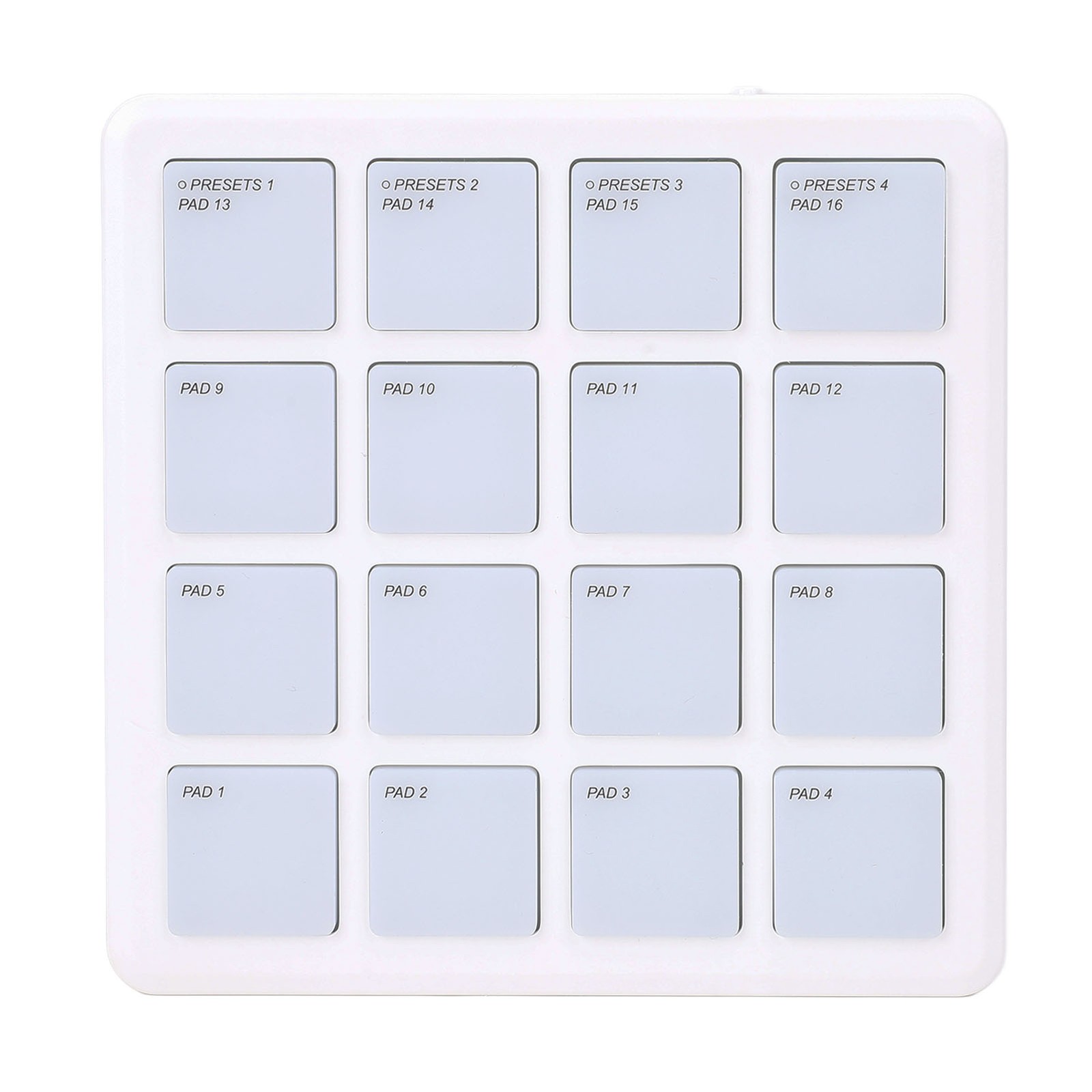 Wireless MIDI Controller Pad RGB Backlight Portable USB C MIDI Controller S NPSZ