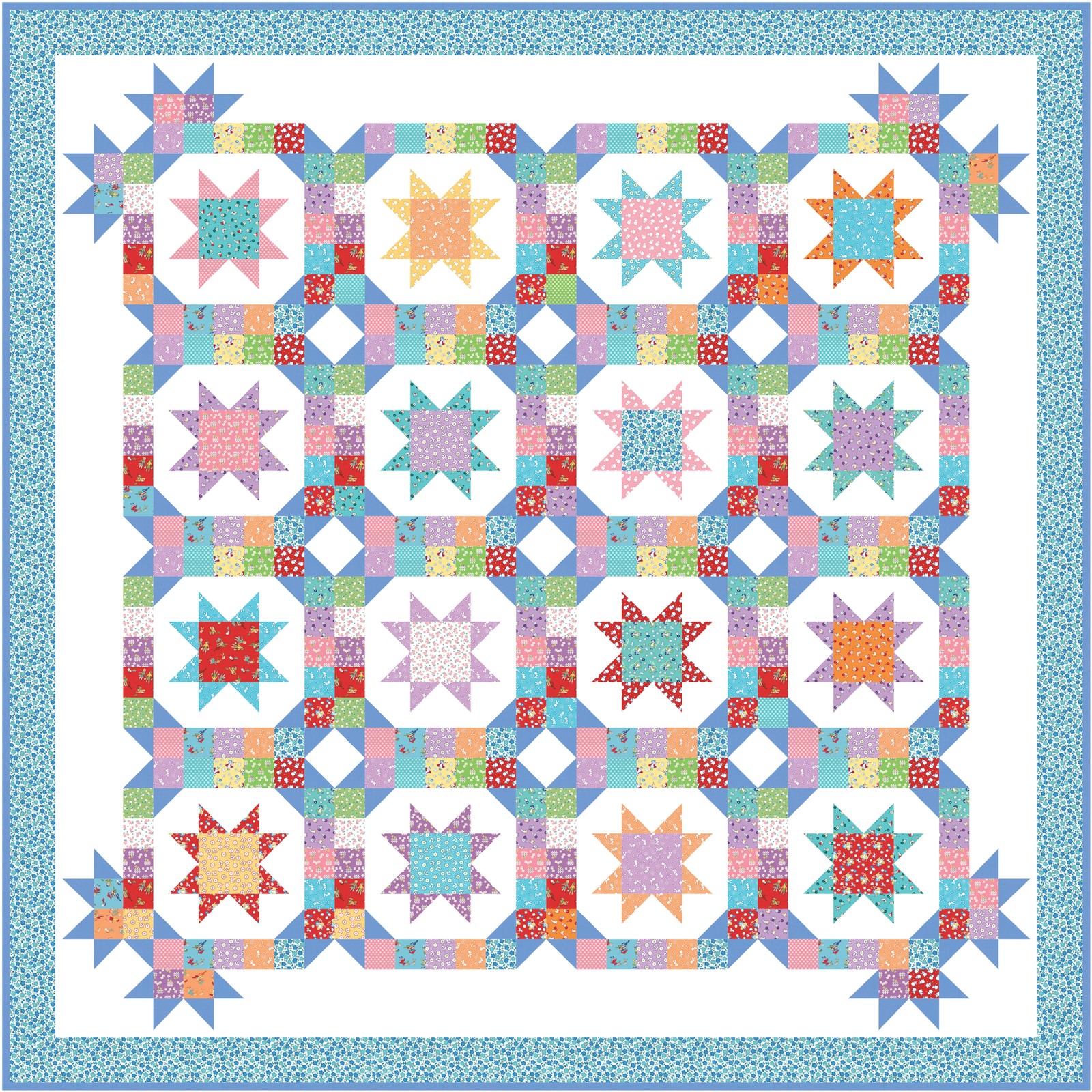 SPINNERS Quilt Pattern PASTRY SHOP DESIGN