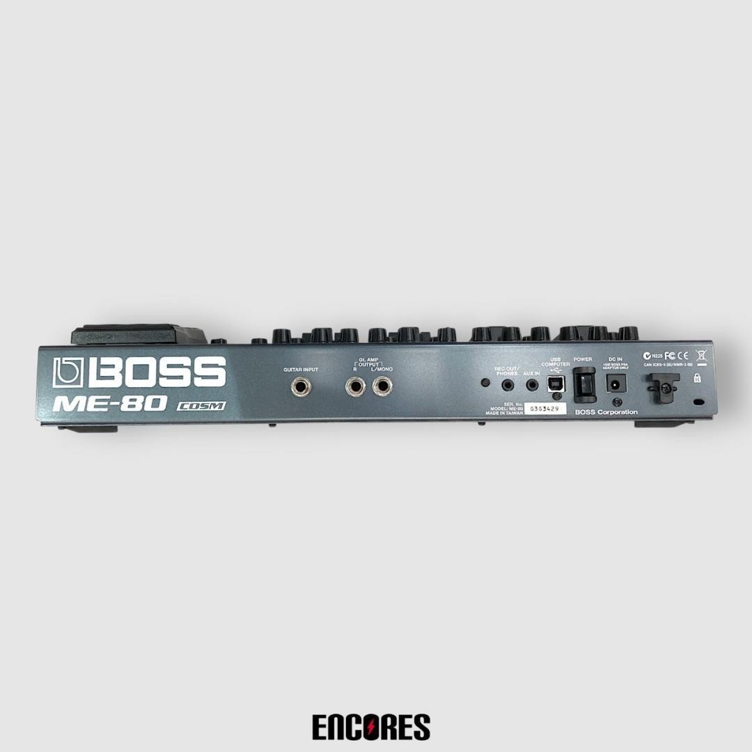 BOSS ME-80 Guitar Multiple Effects Processor with Box and Adapter