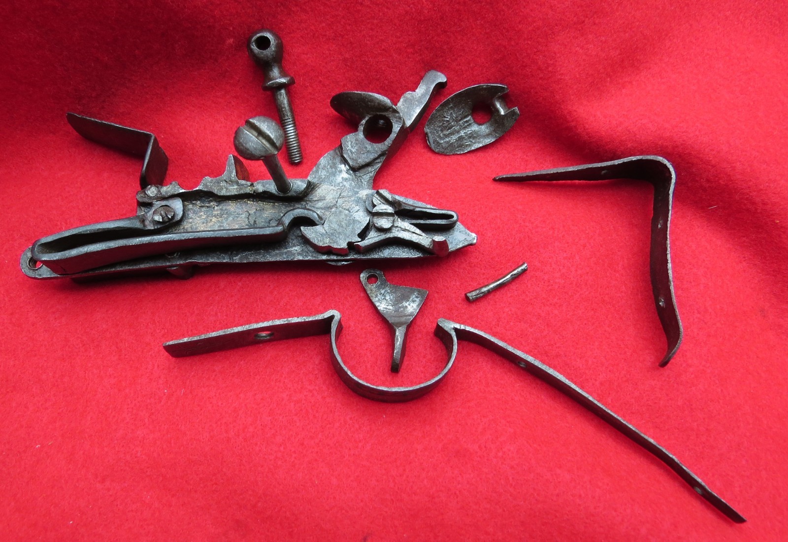 Blunderbuss Flintlock Black Powder Lock Lockwork Muzzleloading Parts Trigger