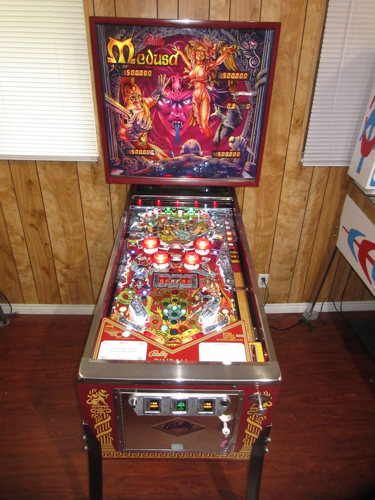 Bally 🐍 MEDUSA 🐍 Pinball Machine 👀 FULLY RESTORED 👀