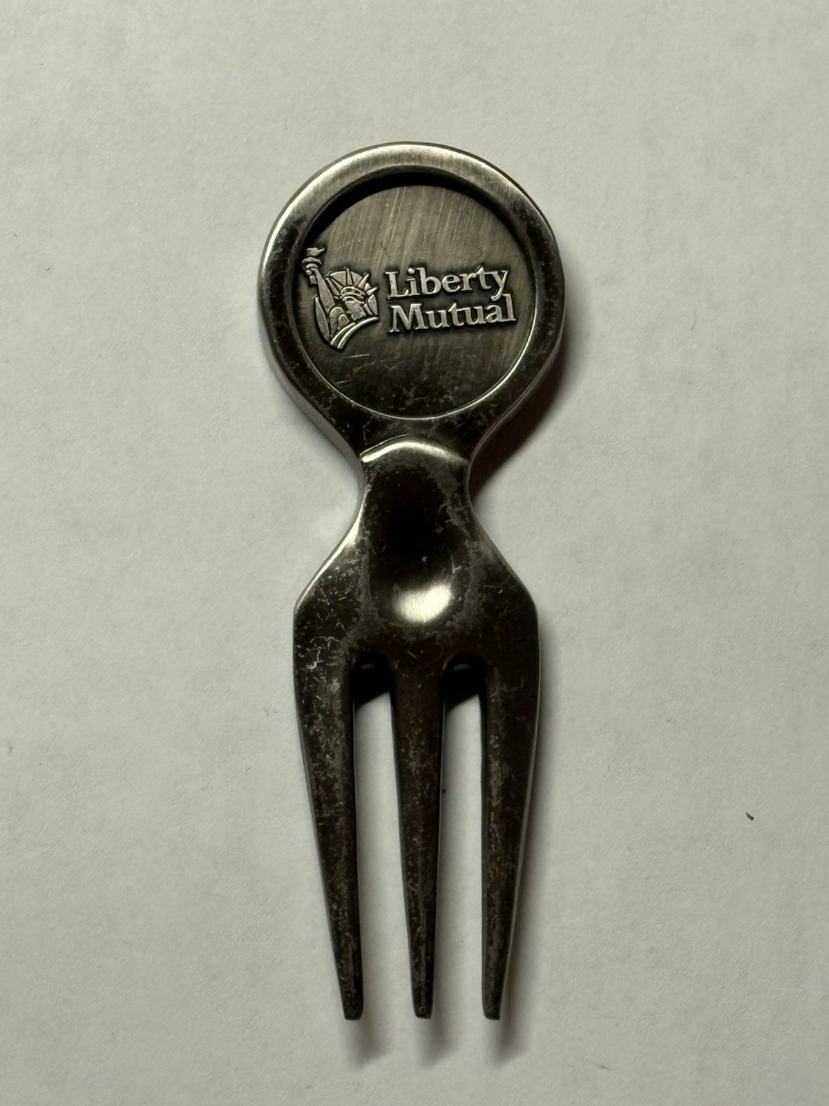 Liberty Mutual Invitational Divot Tool & 1"  Double-Sided Coin Style Golf Marker