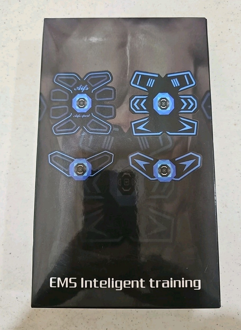 EMS Muscle Stimulator 3 in 1, Abs Stimulator for Core Strength & Arm Toning,