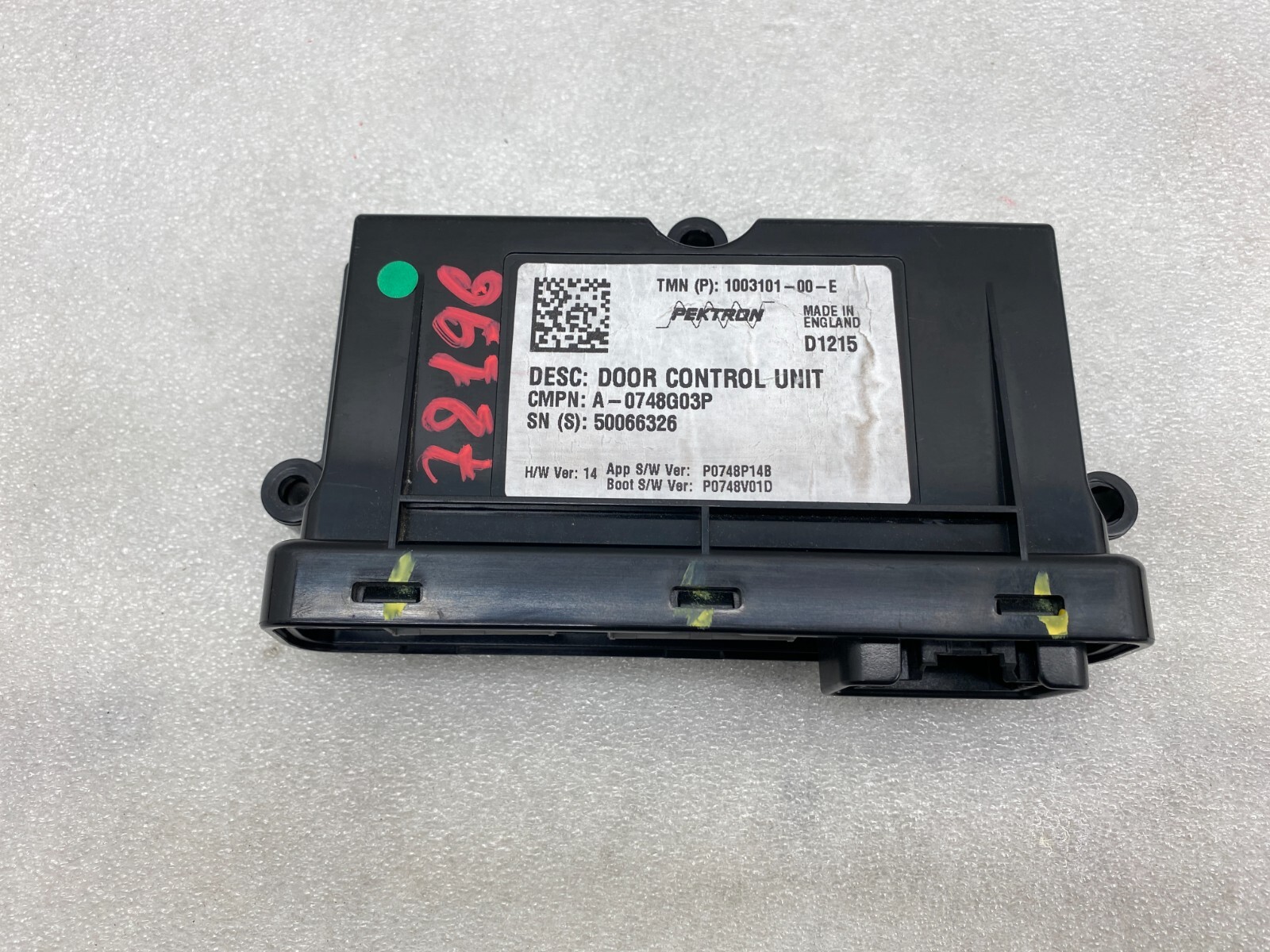 ⭕ 12-20 Tesla Model S Door Control Unit Module Mechanism Controller 1003101-00-E