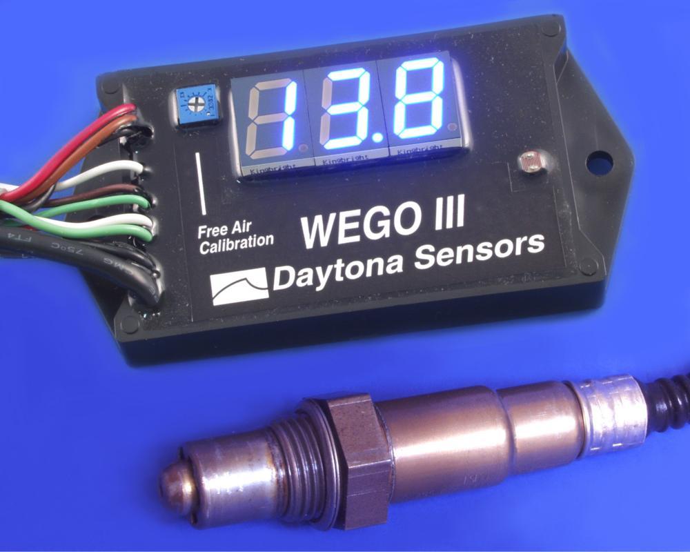 DAYTONA WEGO III AIR FUEL RATIO GAUGE DRAG BIKE HARLEY DAVIDSON WIDEBAND A/F