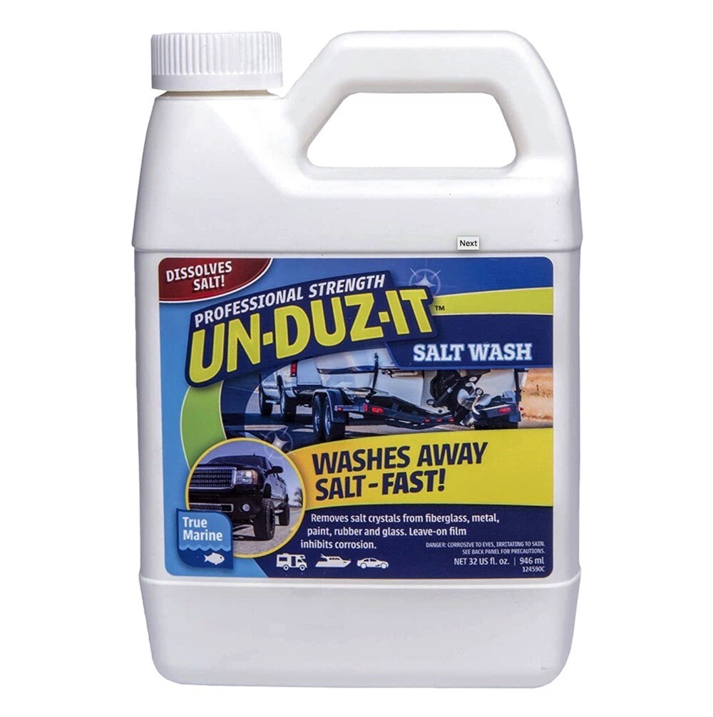 New UnDuzit Chemicals Salt Wash Concentrate - 124725 - 32 Oz Bottle - Un-Duz-It