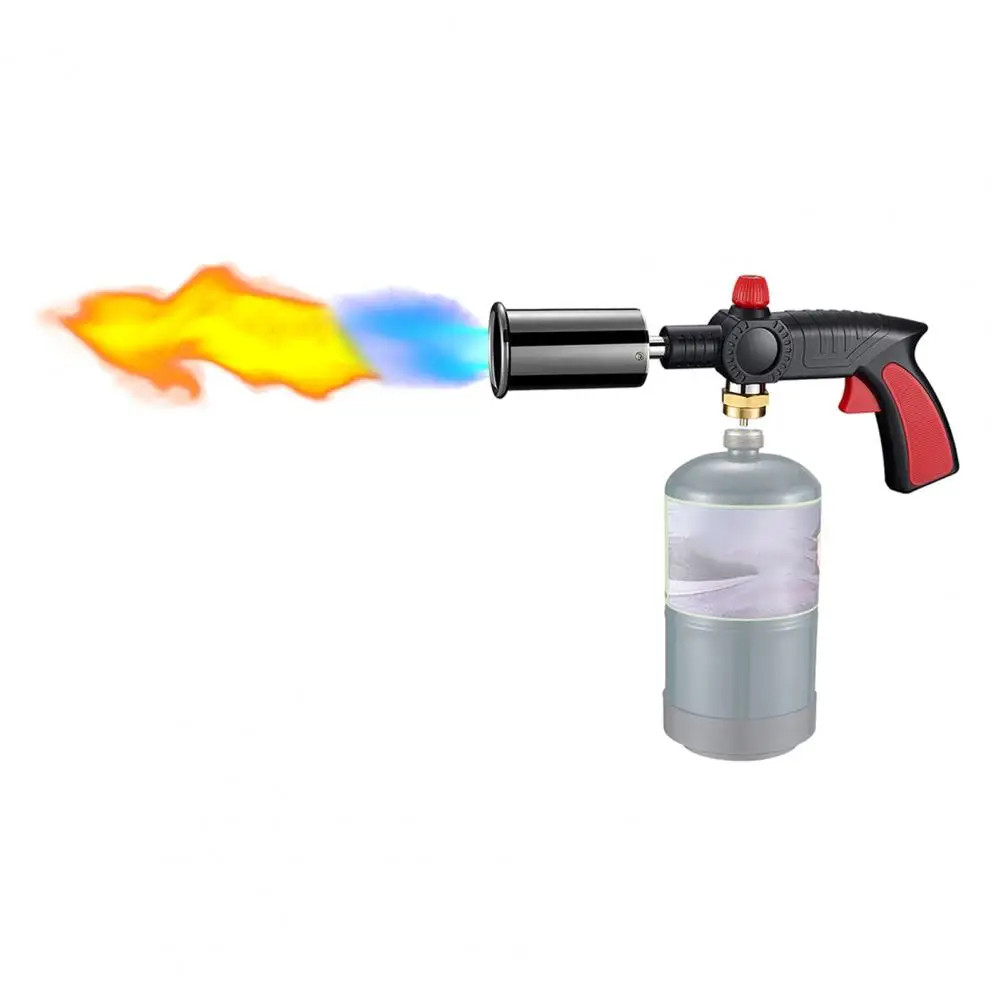 Powerful Propane Torch Gun Kitchen Cooking Searing Charcoal Camp Fire Starter US