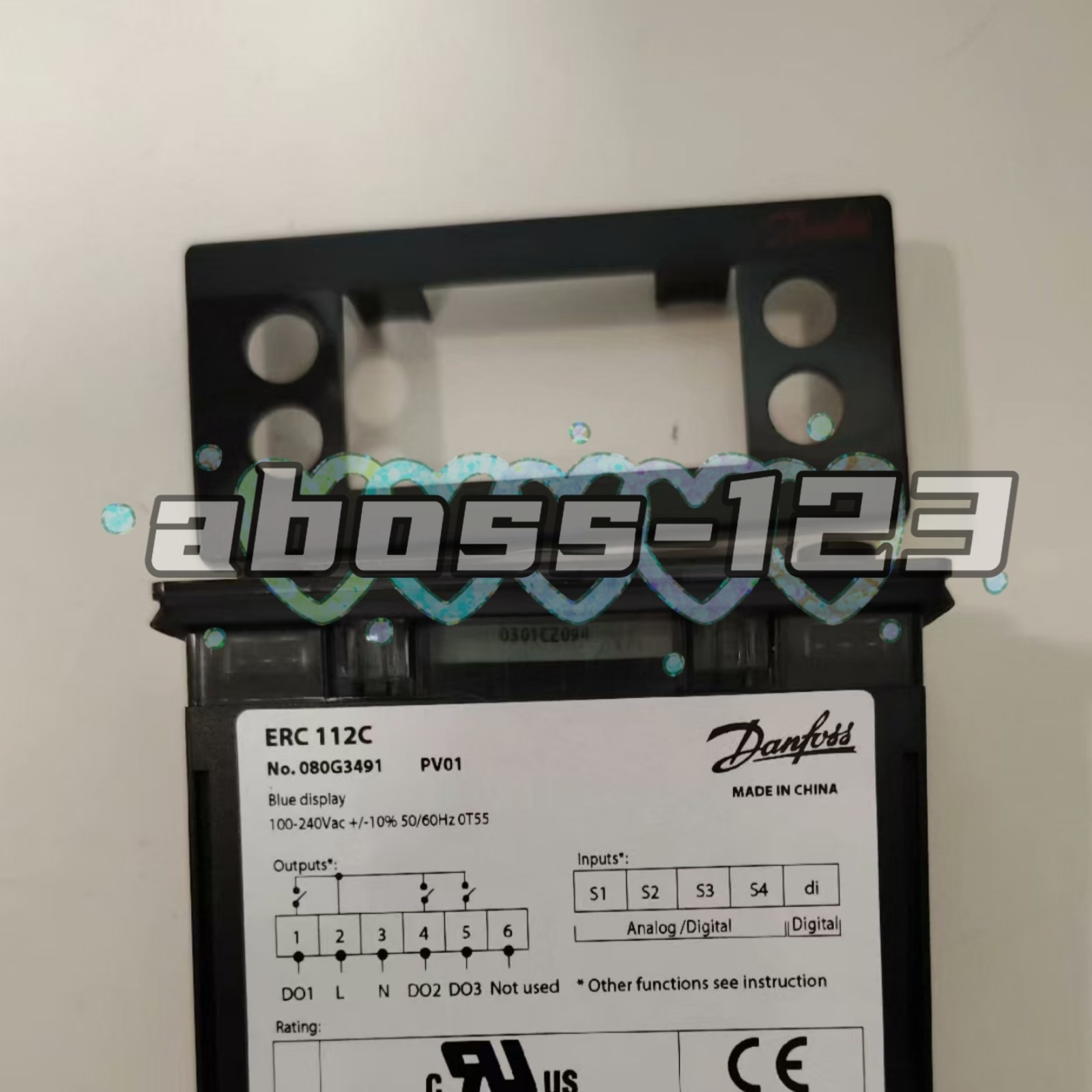 Danfoss 080G3491 ERC112C temperature controller#1pcs New In Box