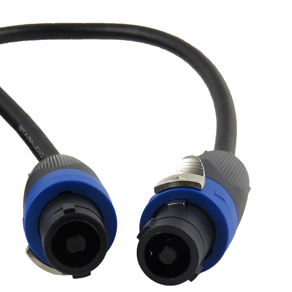 25ft Studio Speakon Male Cable to Speaker Speakon Male Speakon Cable for Audio