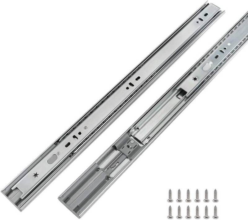 10 Pairs of LONTAN Soft Close Drawer Slides 20in SL4502S3 Heavy Duty 100lb Cap