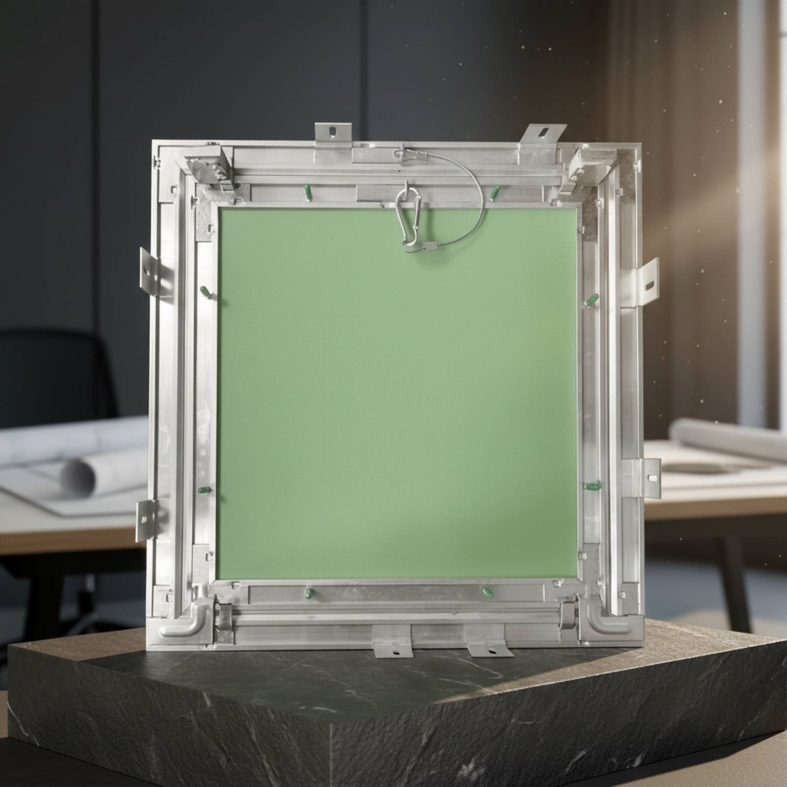 Inspection Inspection Panel with Aluminum Frame Flush-Mount Ceiling Access