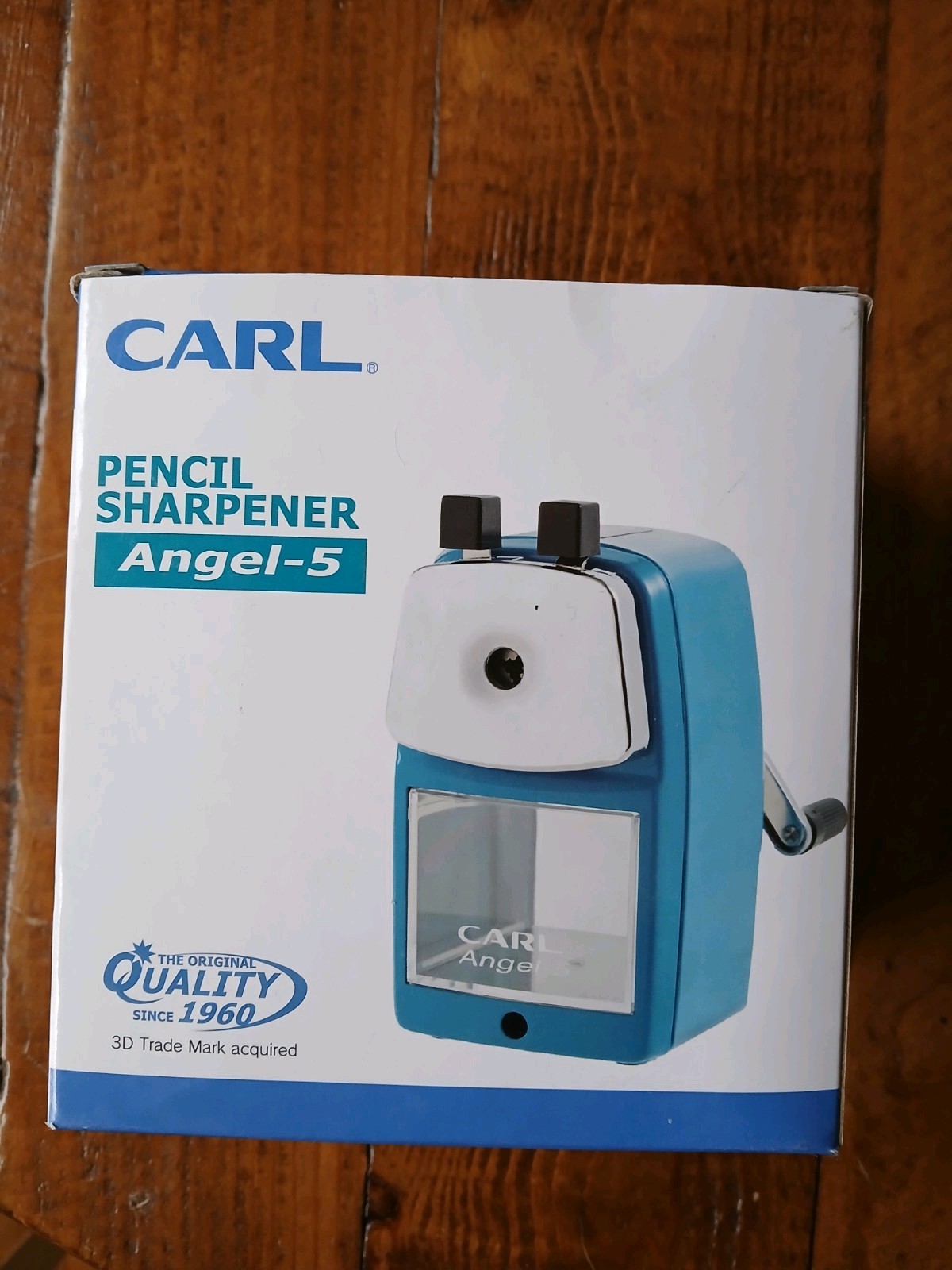 Carl Pencil Sharpener Angel-5 Premium Blue