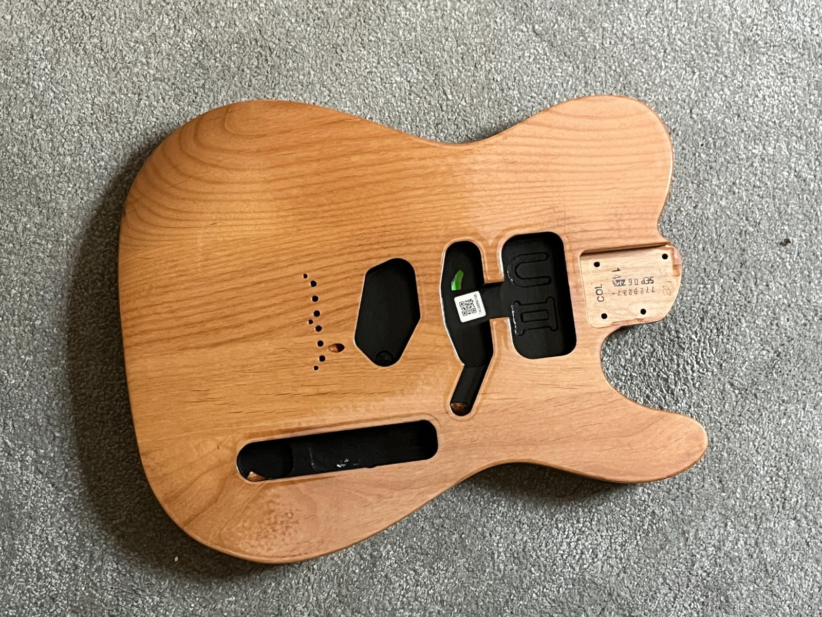 Fender American Ultra II Telecaster Body  unfinished
