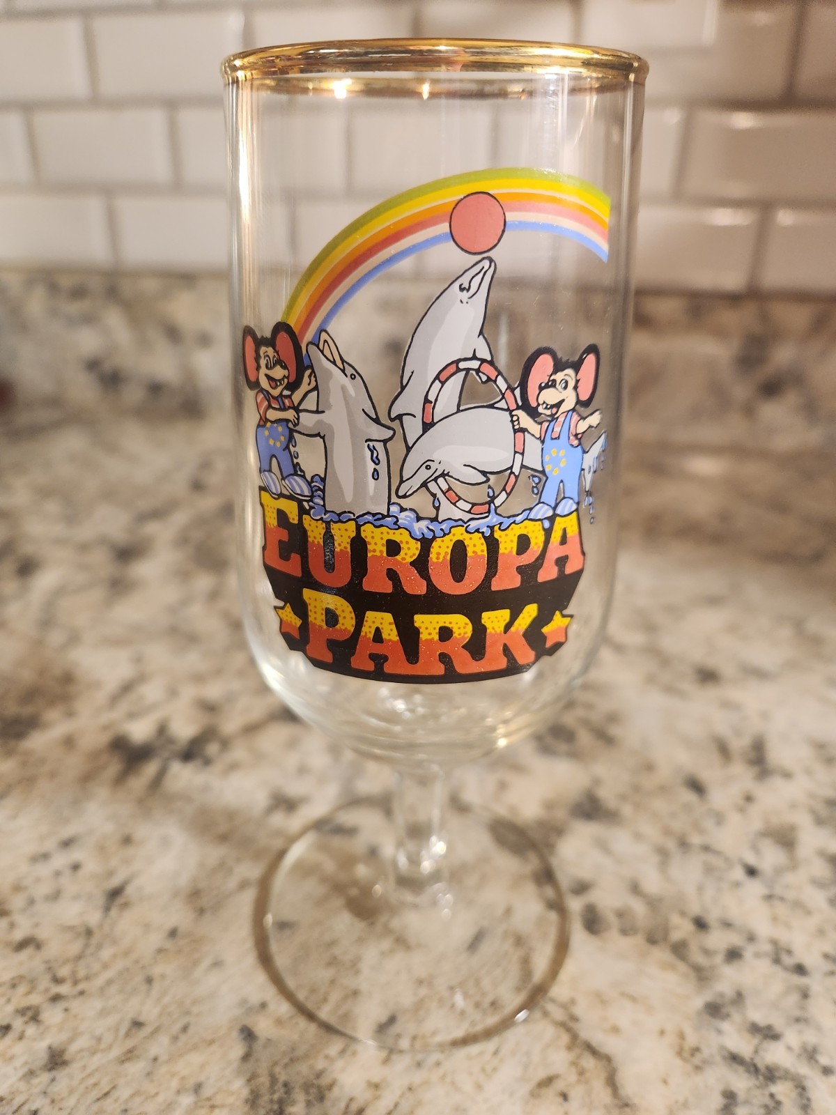 Europa Springs Suvioner  Glass VINTAGE