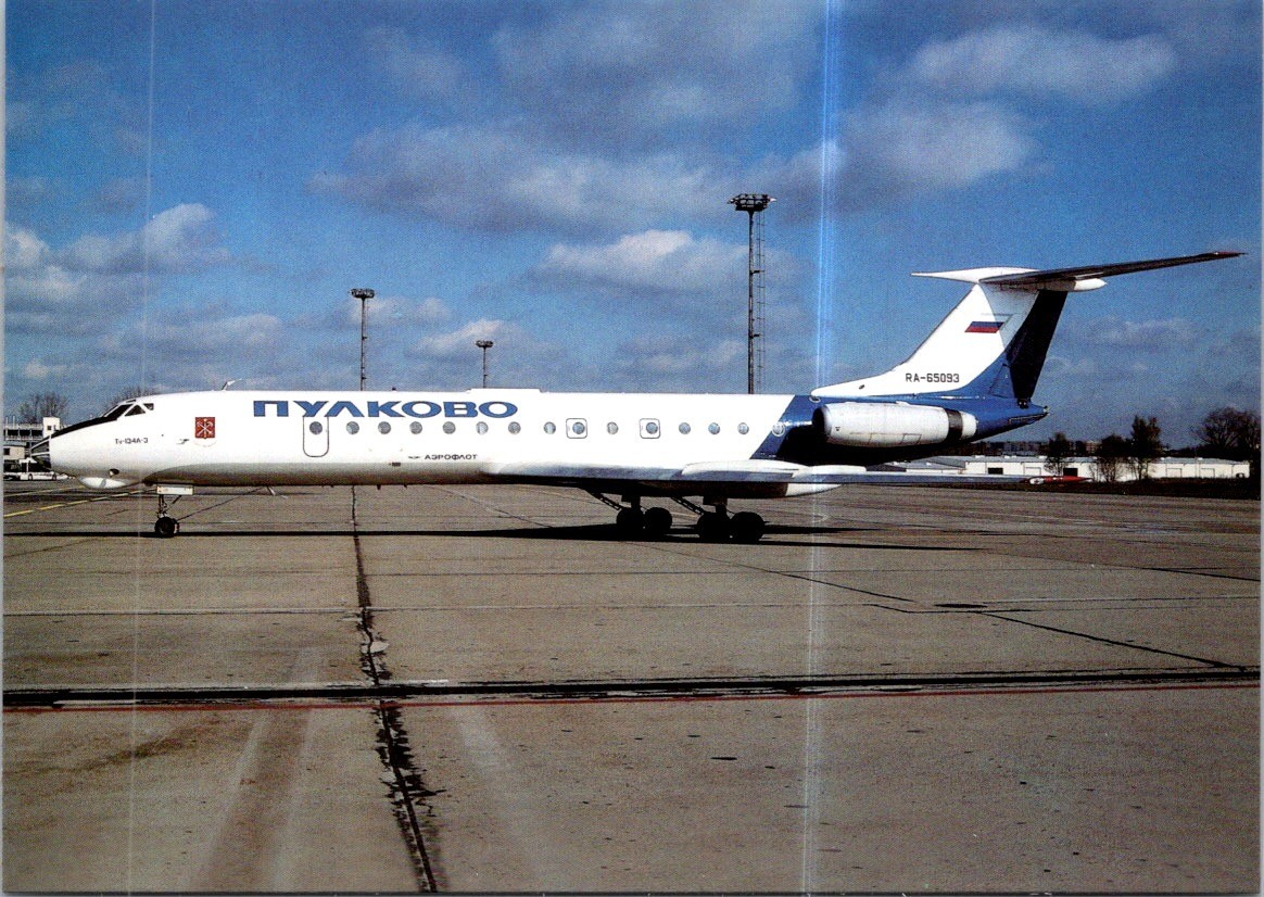 (1366) 14-5-2025 - Aviation / Aircraft - Pulkovo Aviation - TU-134A-3