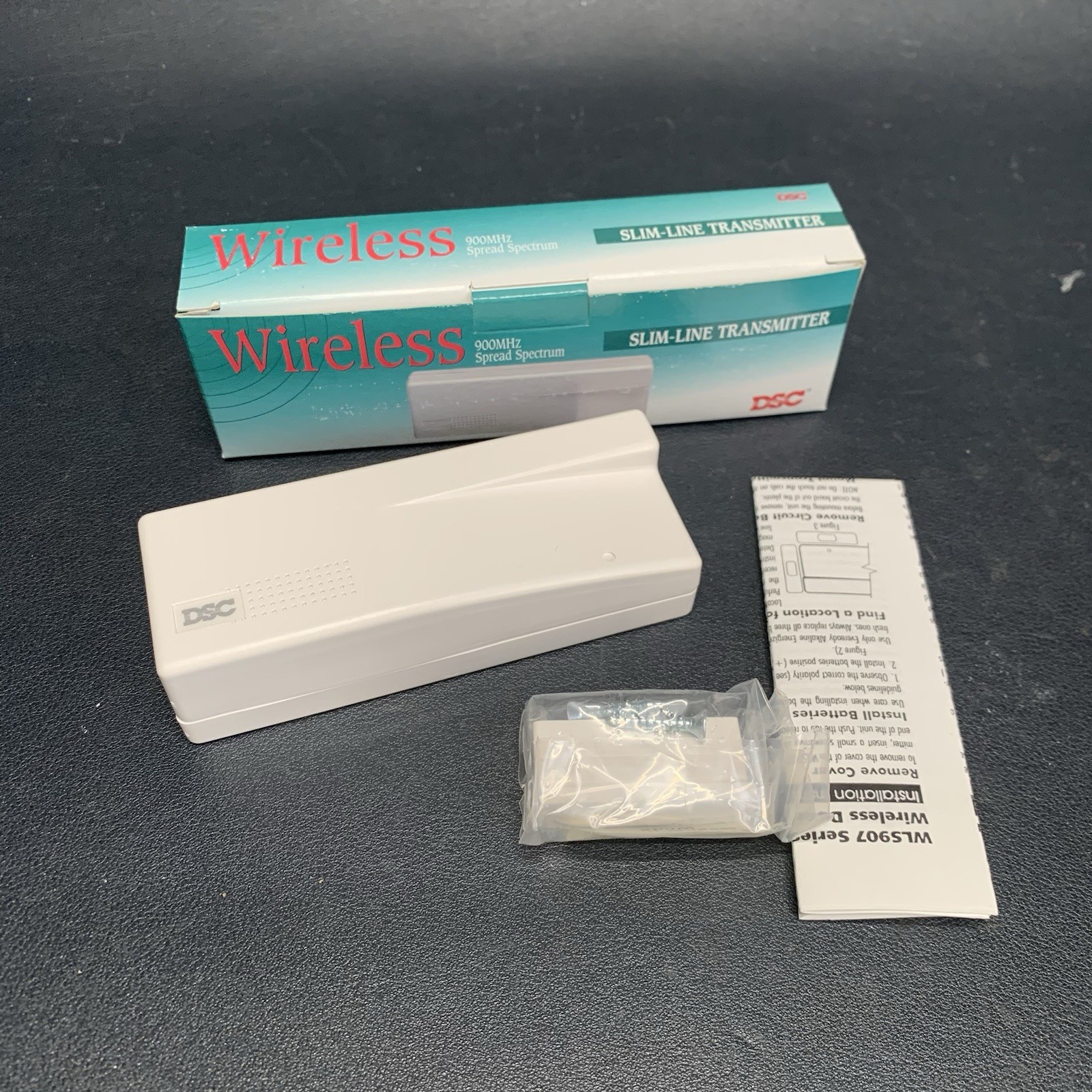 DSC WLS-907U Wireless 900 MHz Slim-Line Transmitter Spread Spectrum NOS