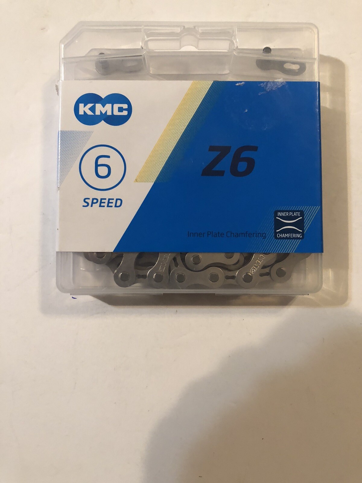 KMC Z6 6/7-Speed MTB Road Bike Chain 116L 3/32" fits 7-Speed Shimano SRAM Silver